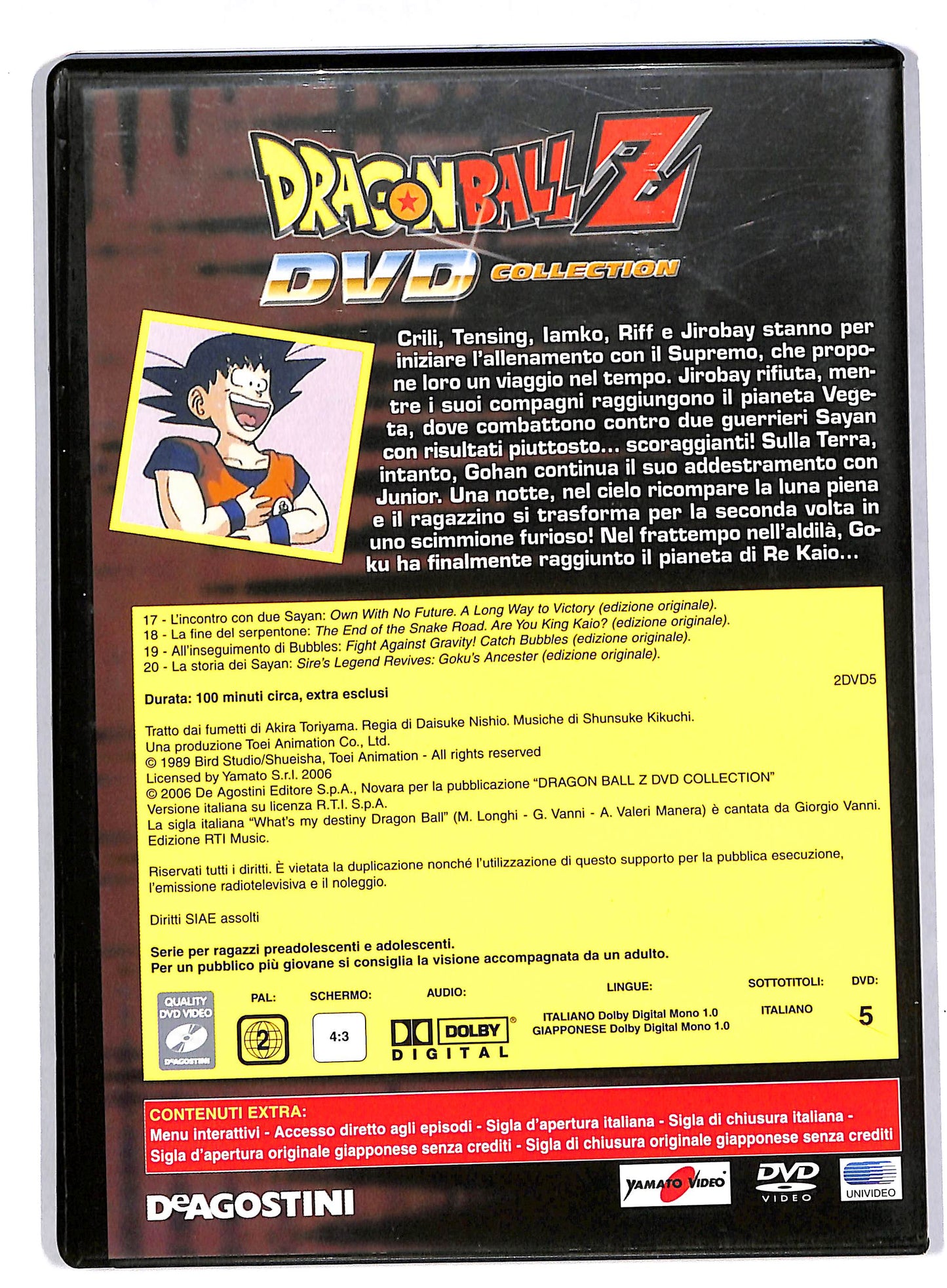 EBOND Dragon Ball Z DVD Collection vol 5 EDITORIALE DVD DB595606
