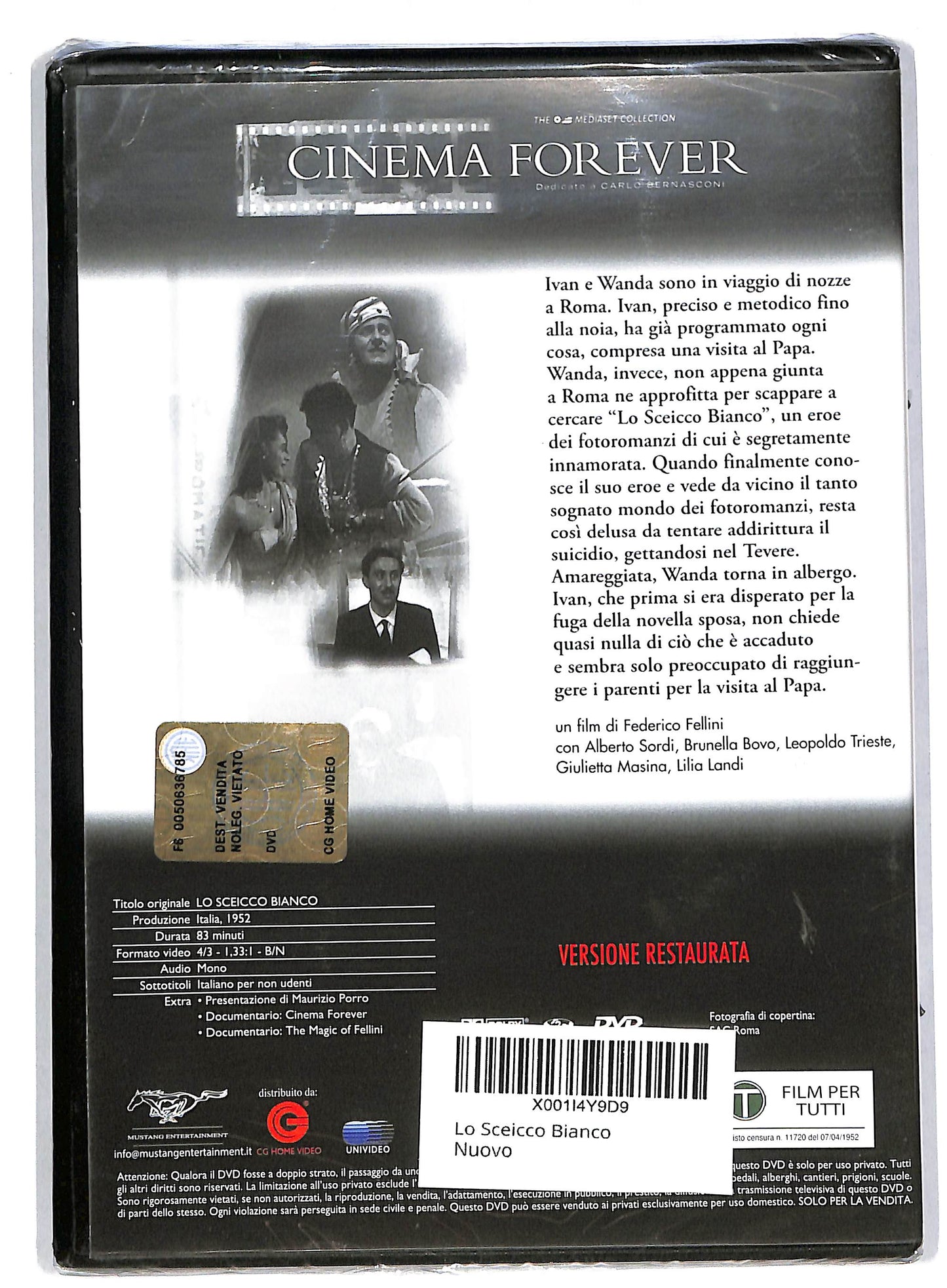 EBOND Lo sceicco bianco DVD DB595653