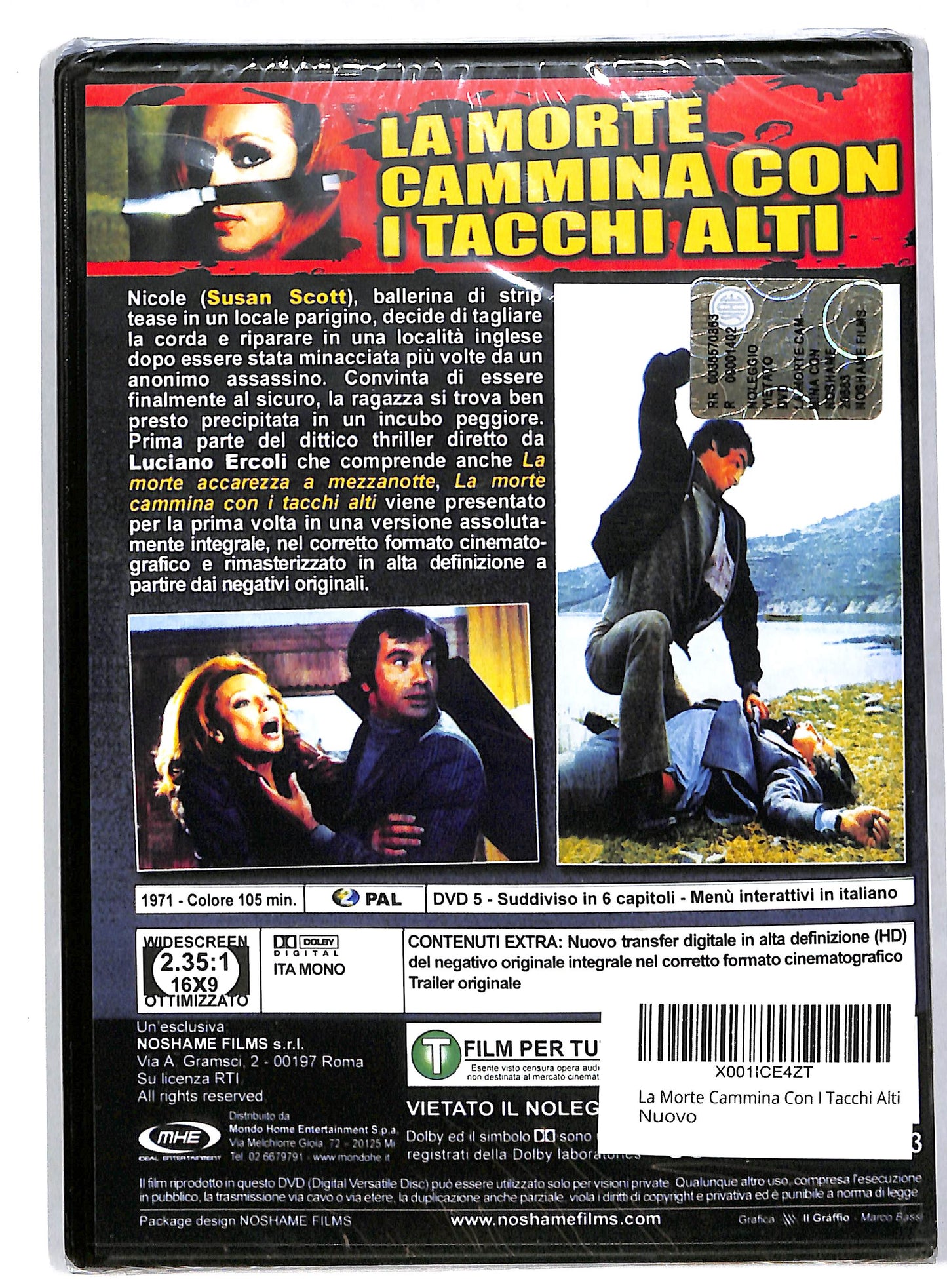 EBOND La morte cammina con i tacchi alti DVD DB595723