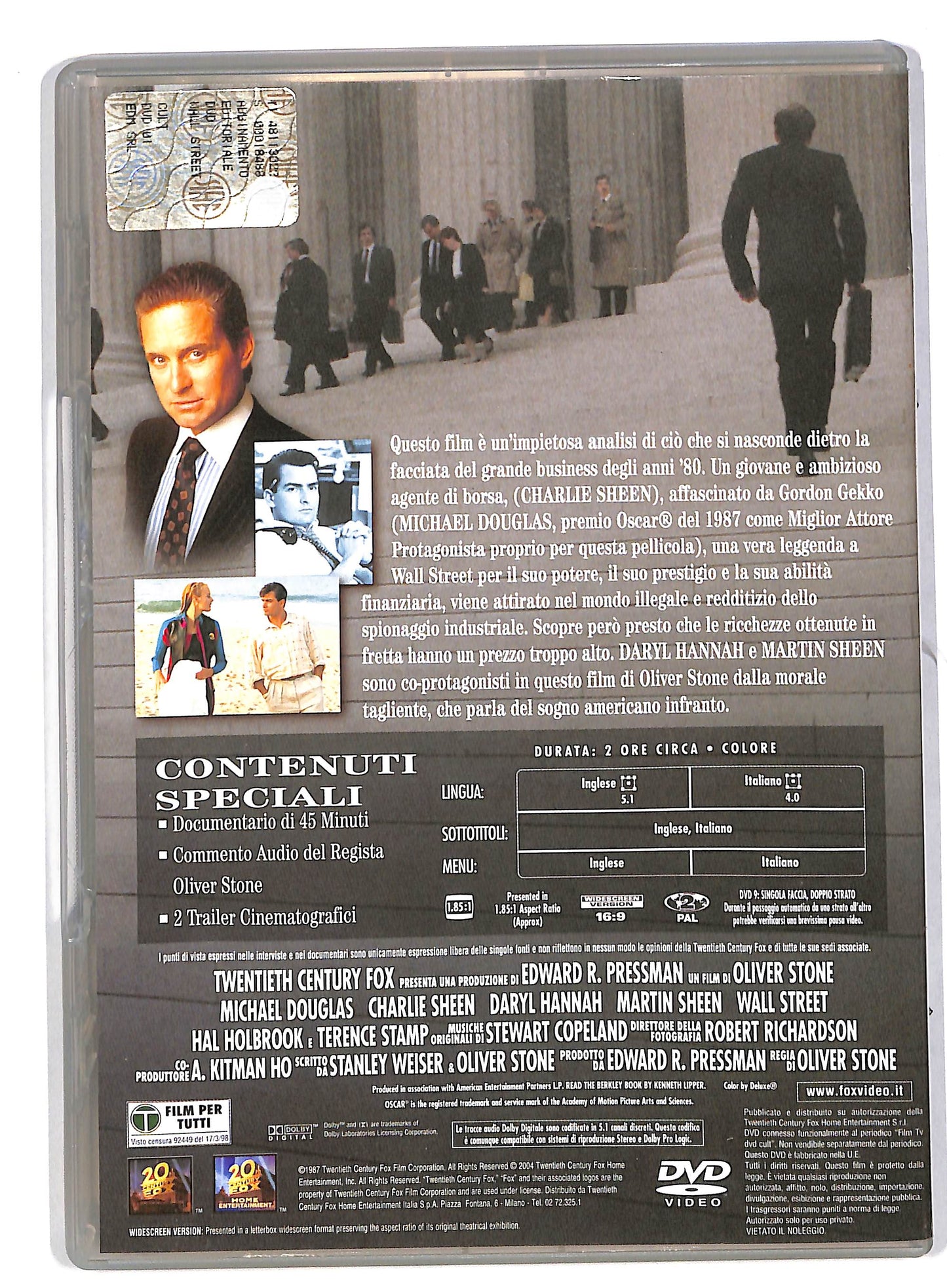 EBOND Wall Street EDITORIALE DVD DB595743