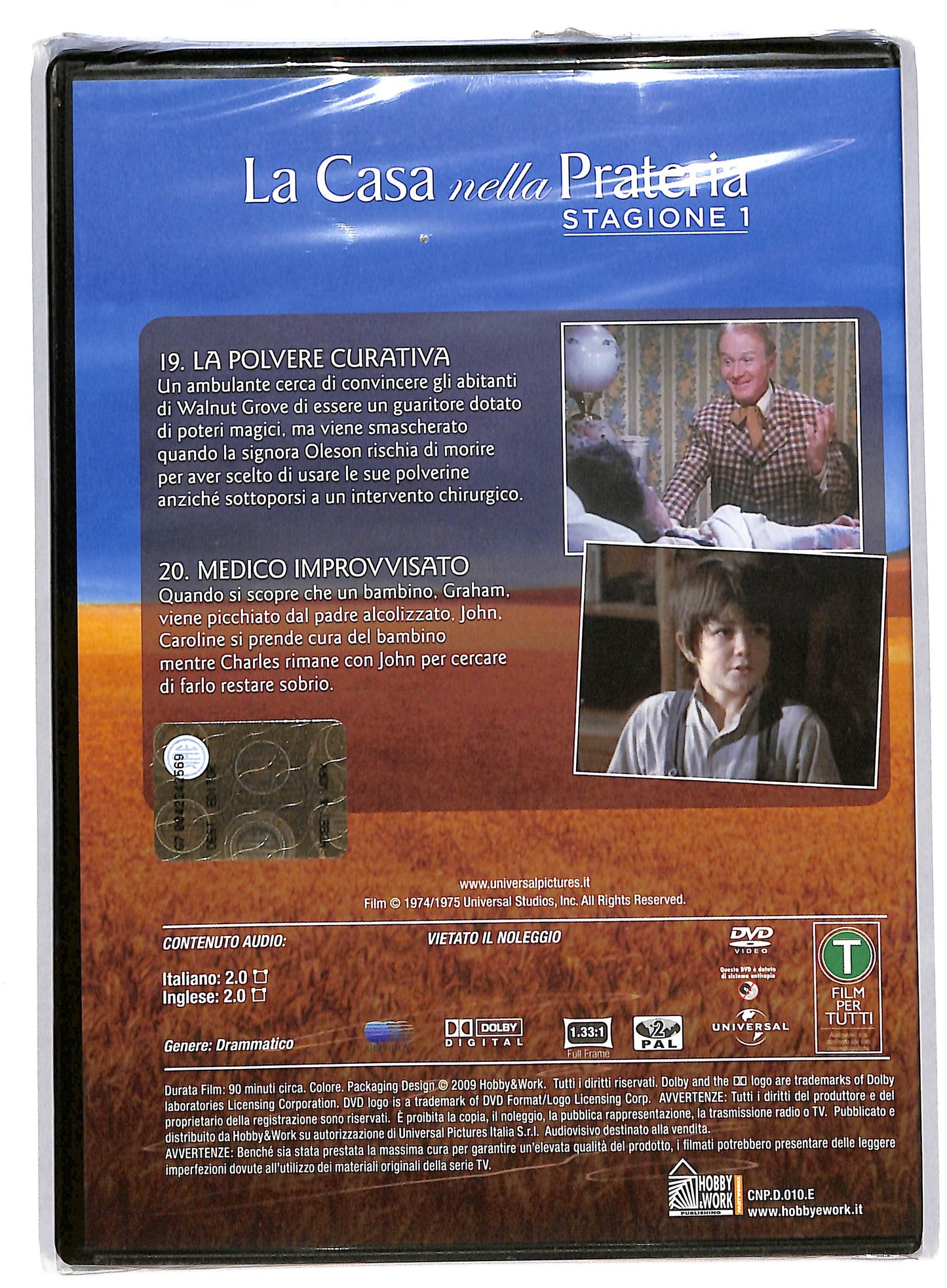 EBOND La casa nella prateria stagione 1 volume 10 EDITORIALE DVD DB595922