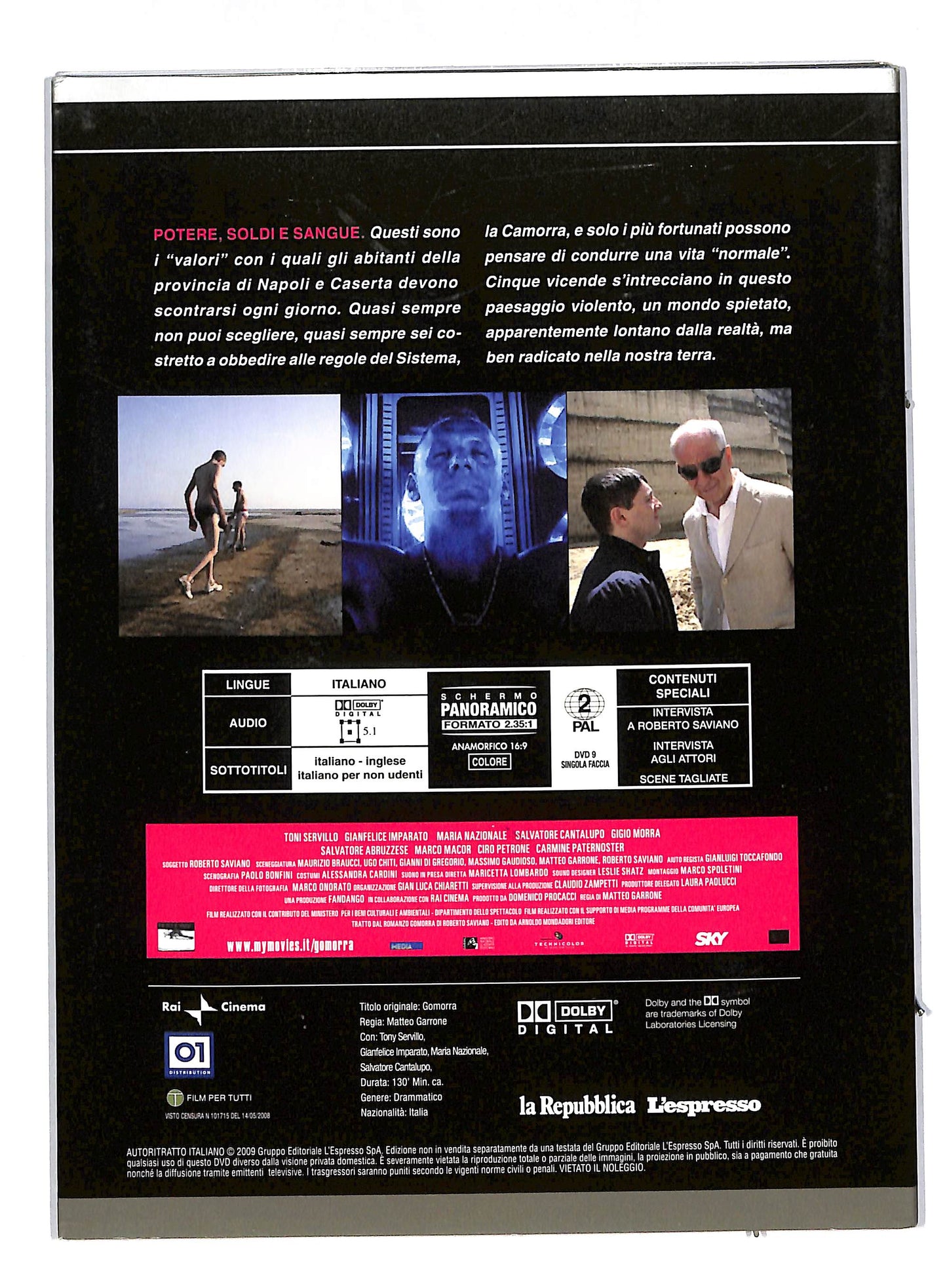EBOND Gomorra EDITORIALE DVD DB595930
