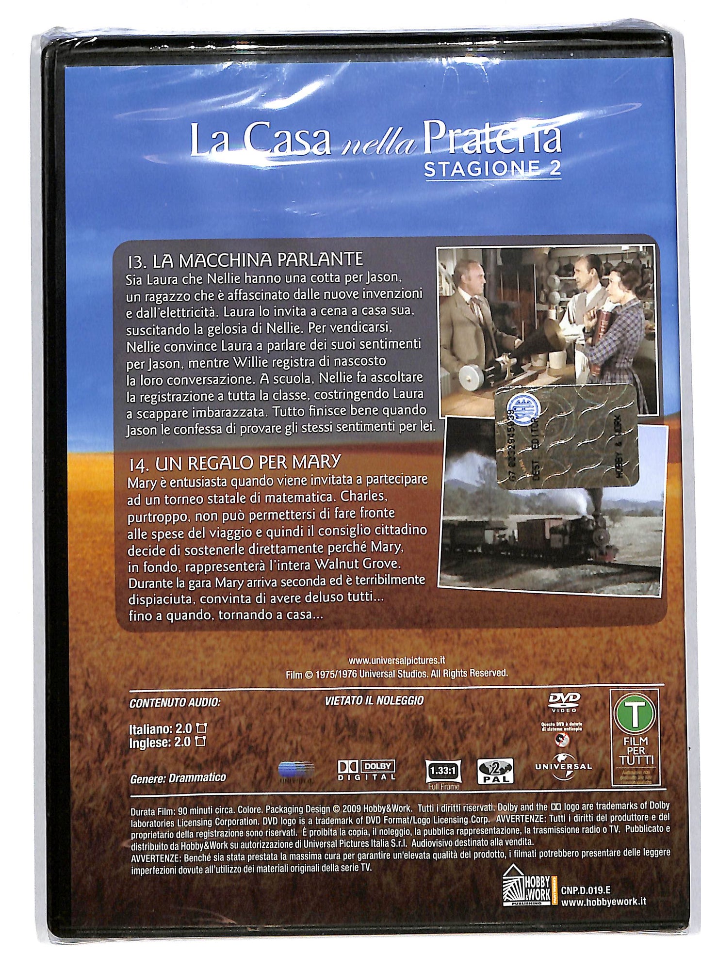 EBOND La casa nella prateria stagione 2 vol 19 EDITORIALE DVD DB595937