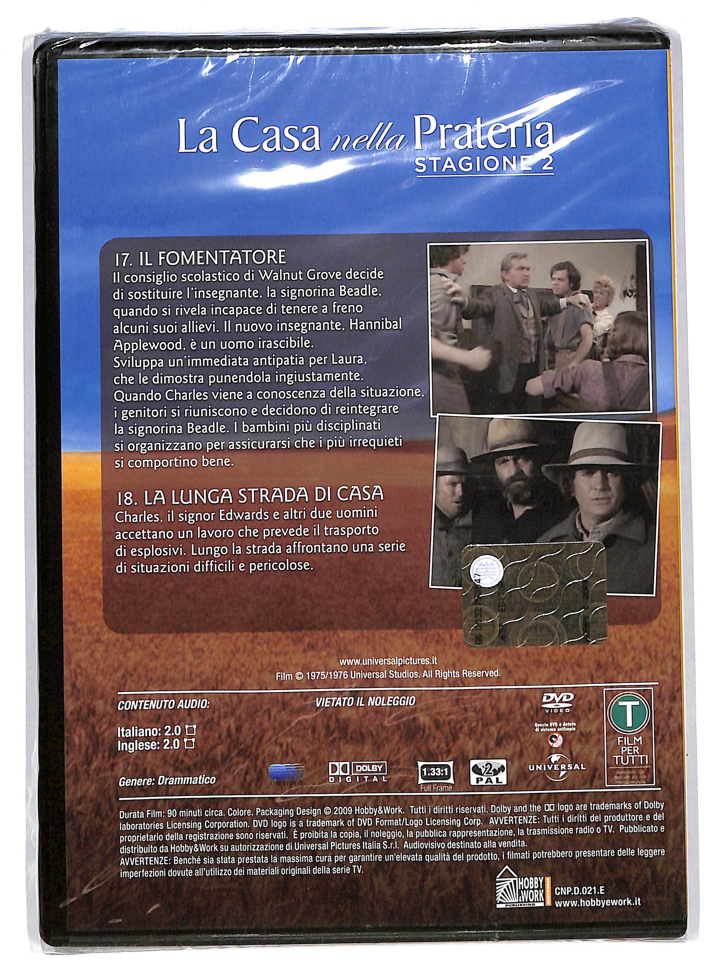 EBOND La casa nella prateria stagione 2 volume 21 EDITORIALE DVD DB595944
