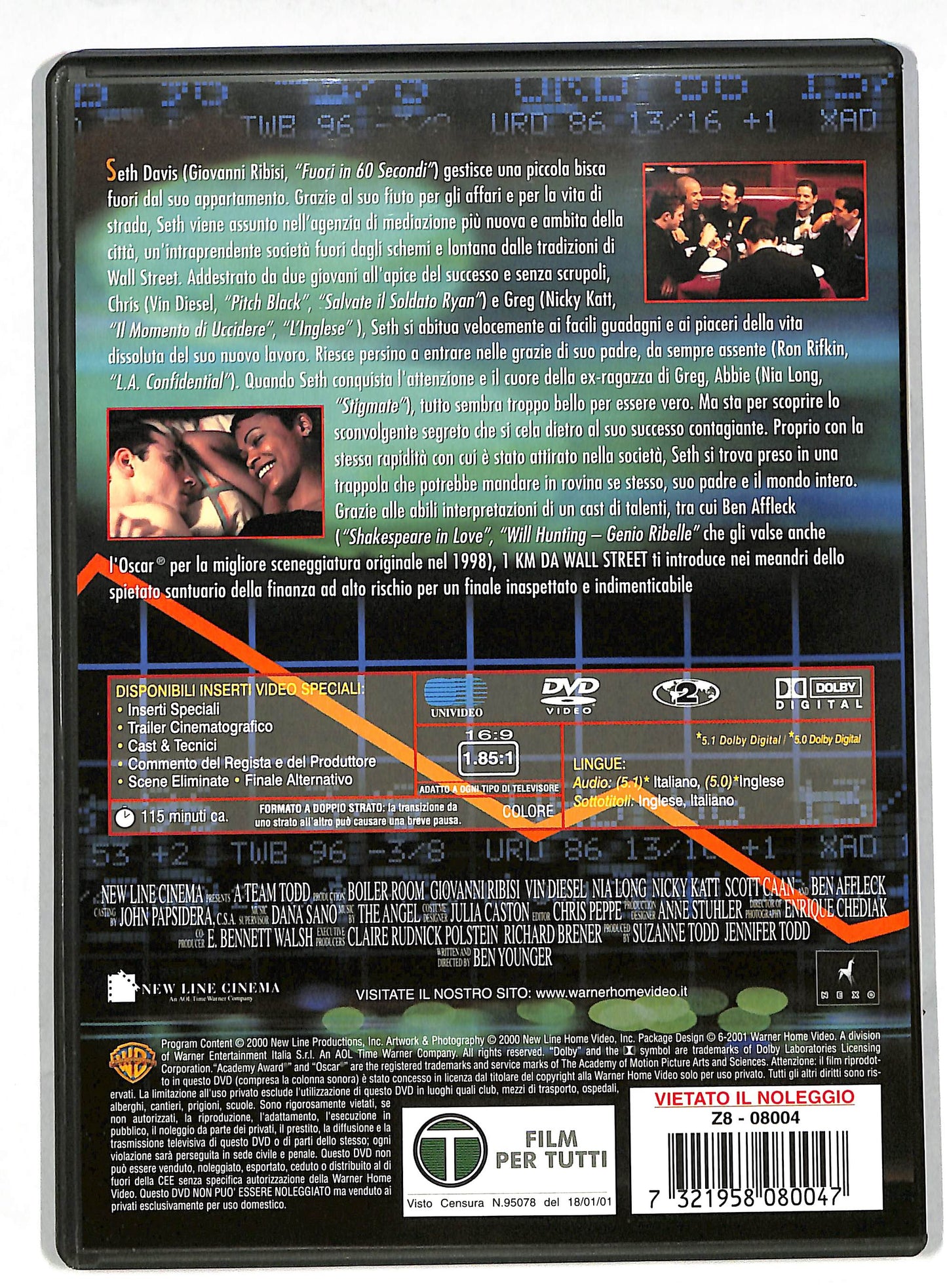 EBOND 1 km da wall street DVD DB596219