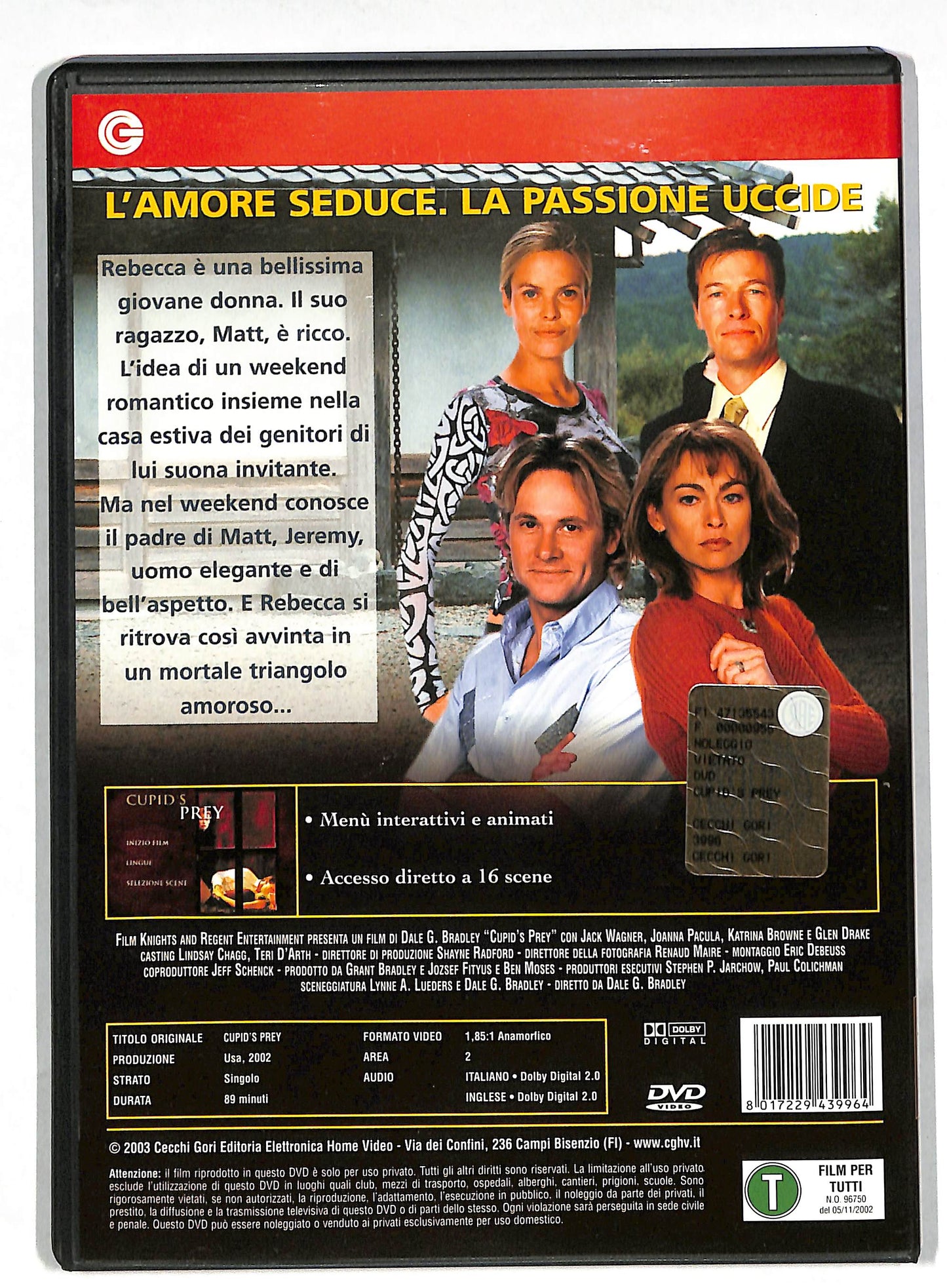 EBOND Cupid's prey DVD DB596230