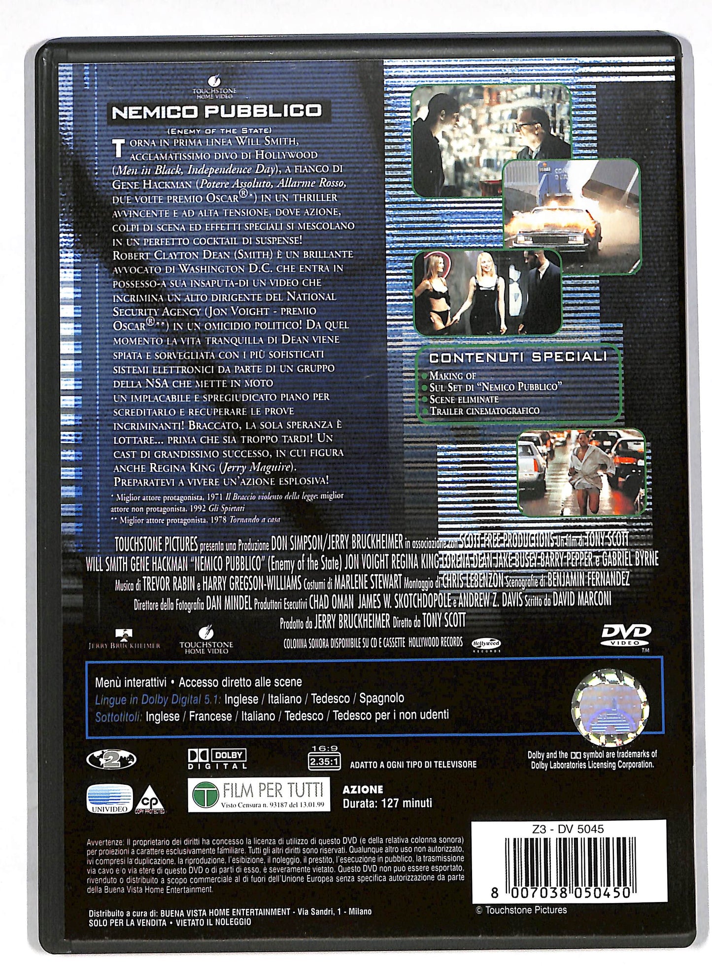EBOND Nemico pubblico EDIZIONE SPECIALE DVD DB596307