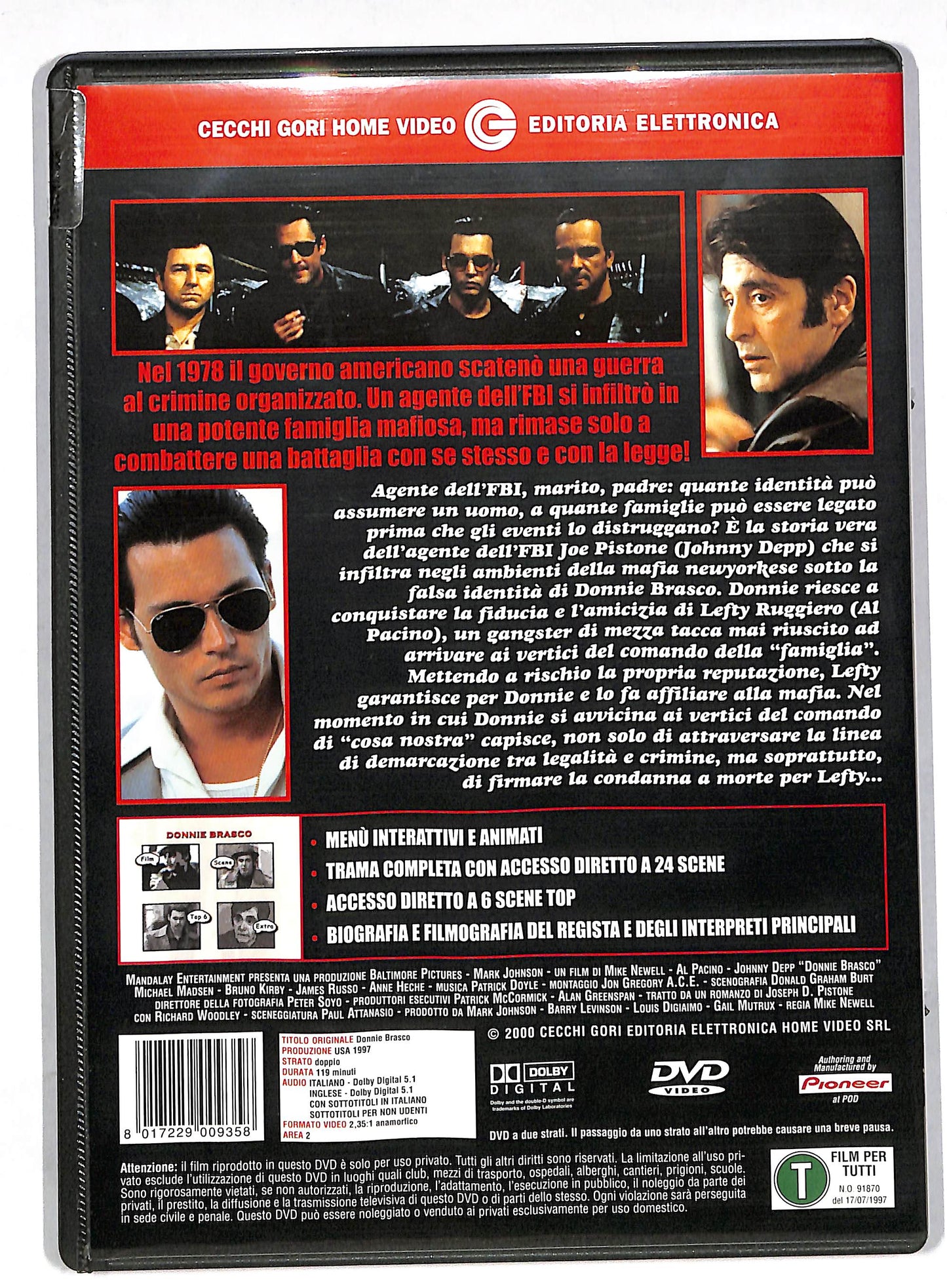 EBOND Donnie Brasco DVD DB596344