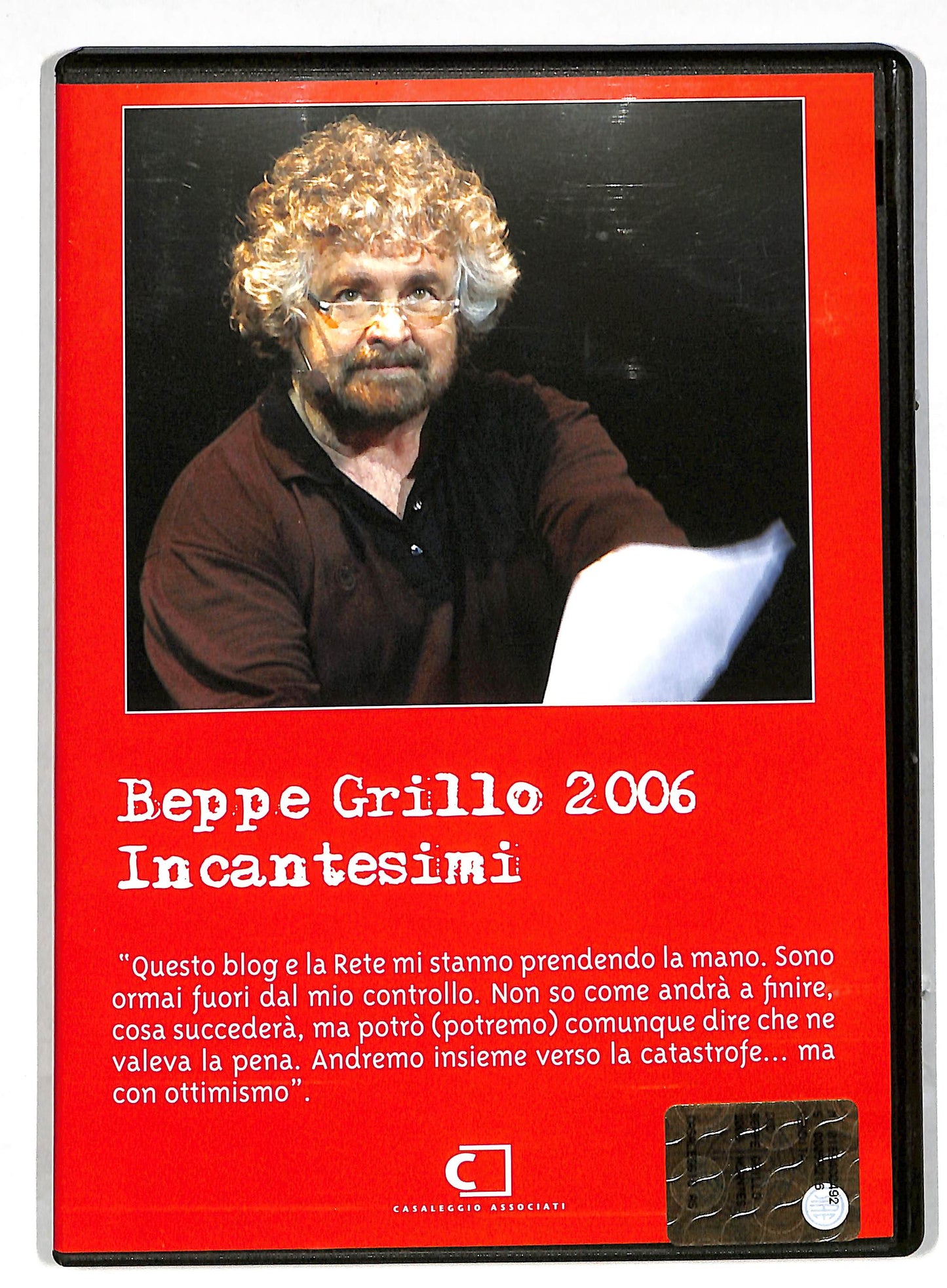 EBOND Beppe Grillo 2006 - Incantesimi DVD DB596359