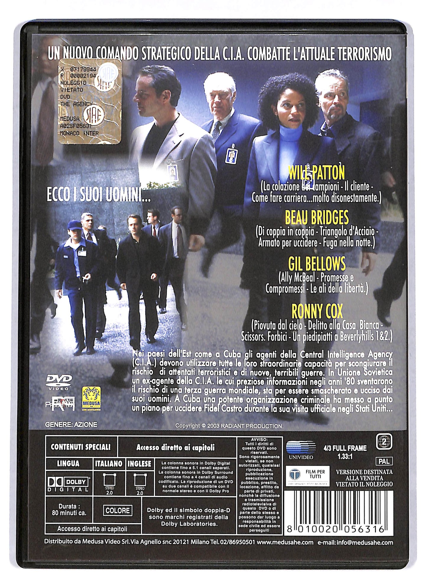 EBOND The Agency - Central Intelligence Agency DVD DB596649