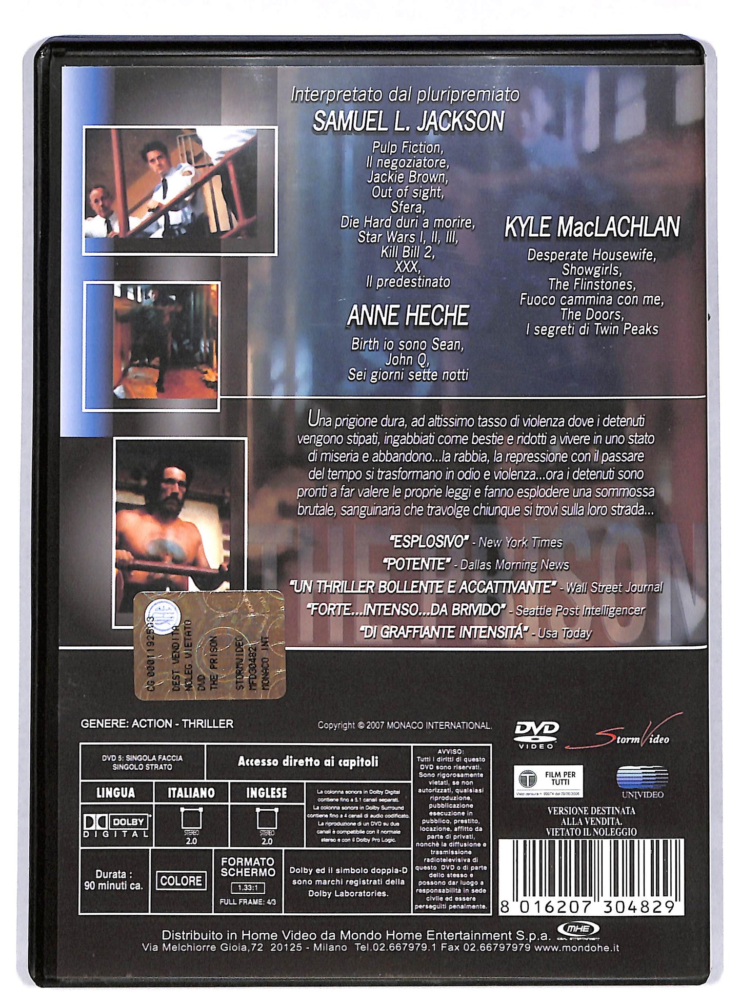 EBOND The prison DVD DB596652