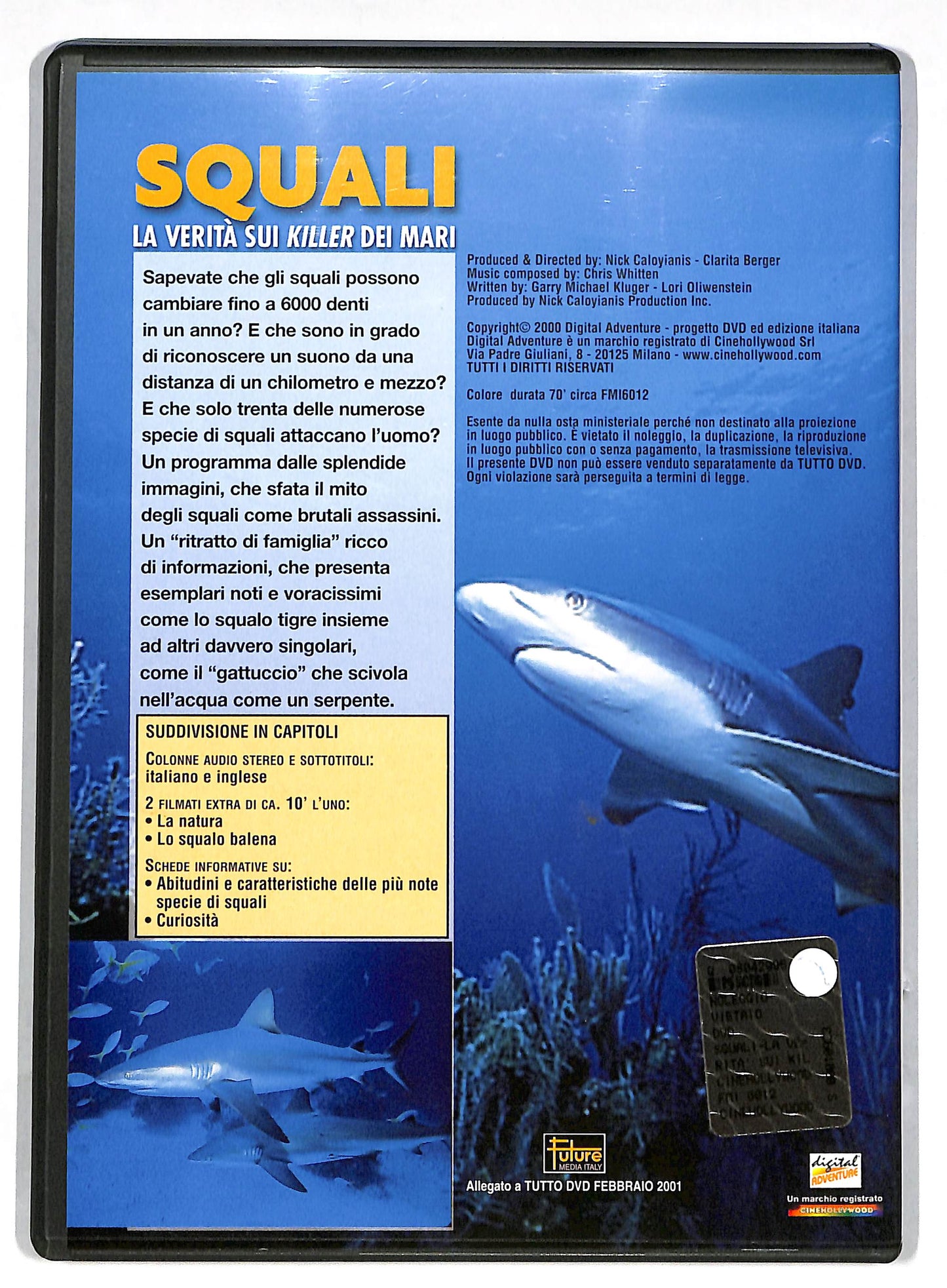 EBOND Squali - La verita sui killer dei mari vol 4 EDITORIALE DVD DB596719