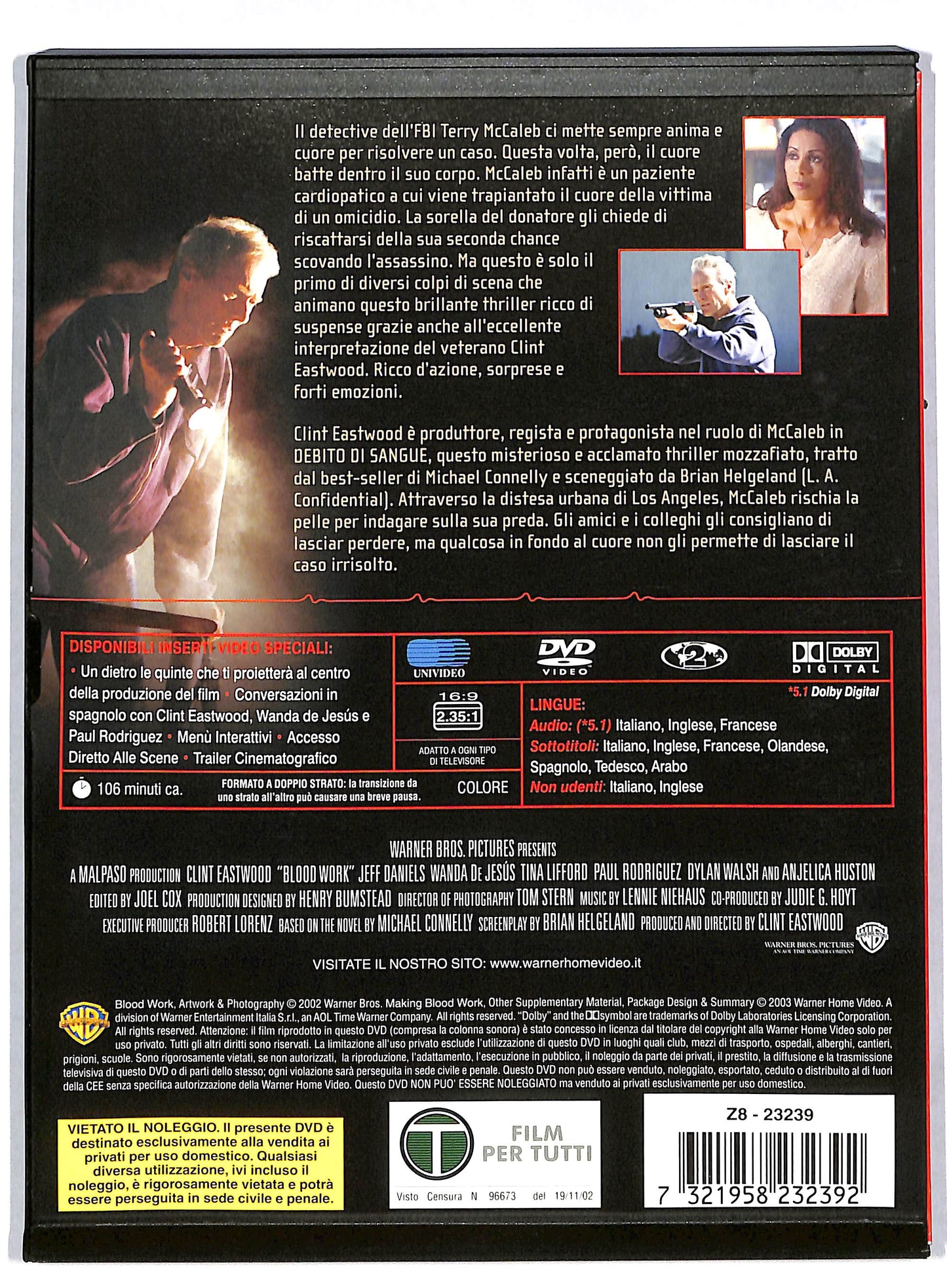 EBOND Debito di sangue SNAPPER DVD DB596746