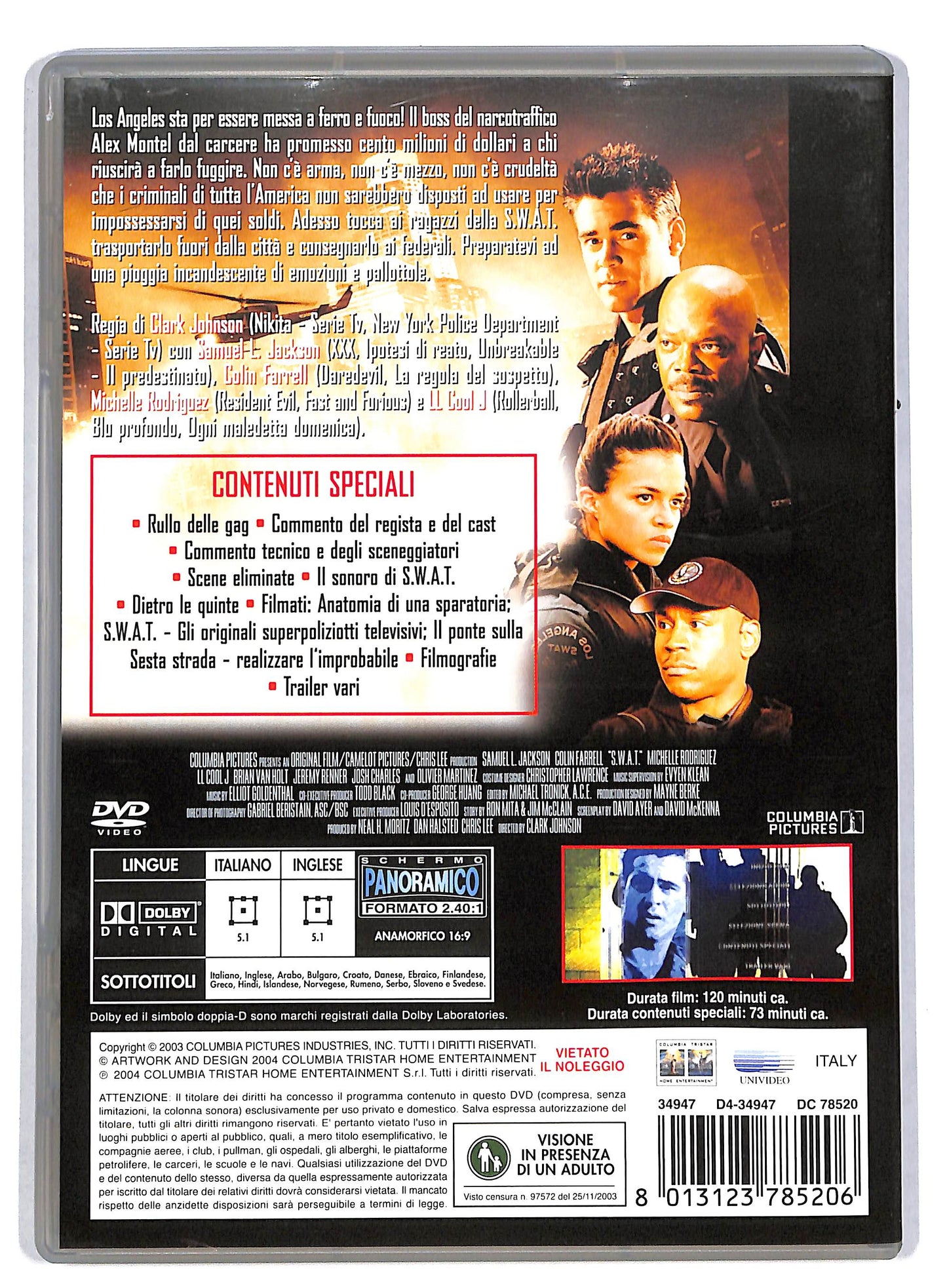 EBOND S.W.A.T. - squadra speciale anticrimine DVD DB596825