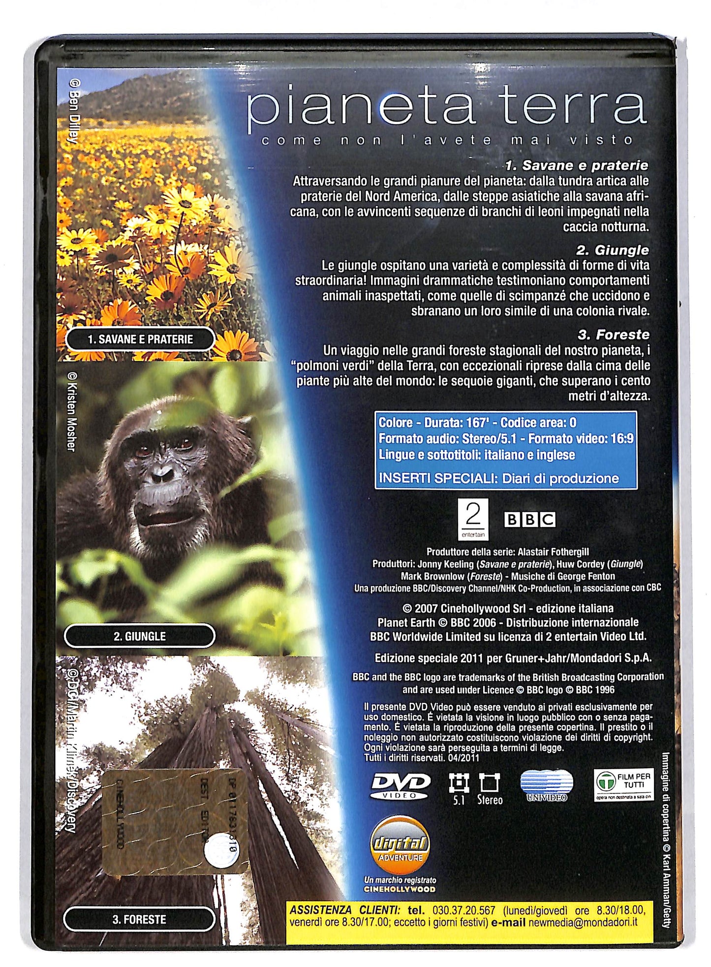 EBOND Pianeta terra - giungle e savane EDITORIALE DVD DB597108