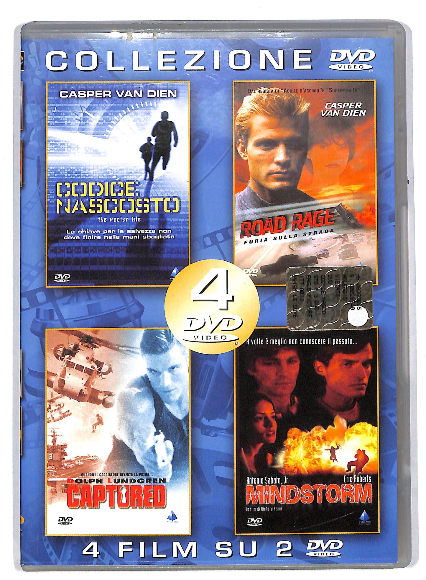EBOND Collezione 4 film su 2 - codice nascosto - road EDITORIALE DVD DB597110