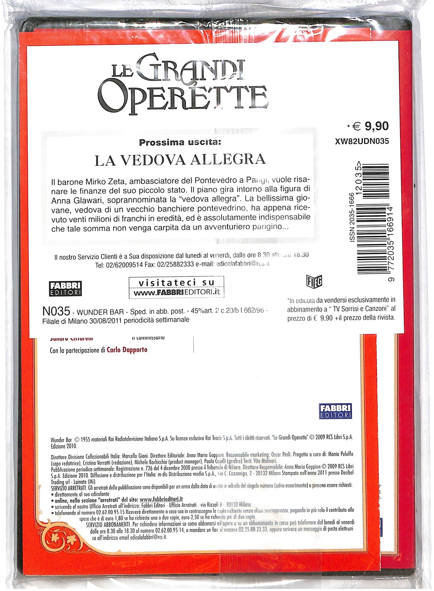 EBOND Le grandi operette - wunder bar EDITORIALE DVD DB597119