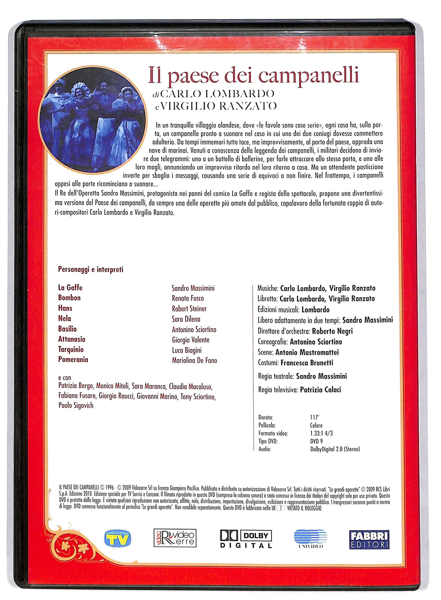 EBOND Il paese dei campanelli - le grandi operette EDITORIALE DVD DB597125