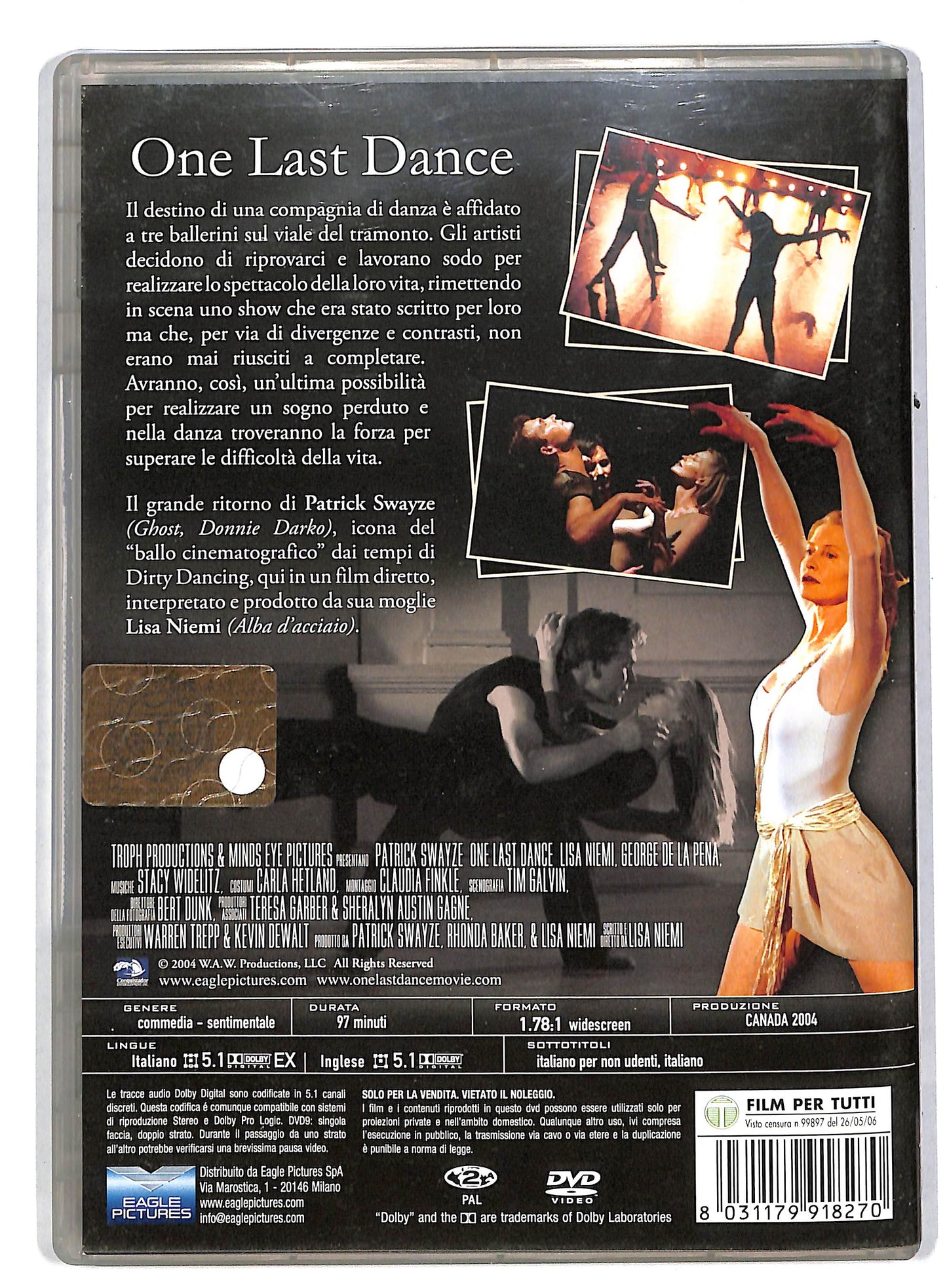 EBOND One Last Dance DVD DB597142