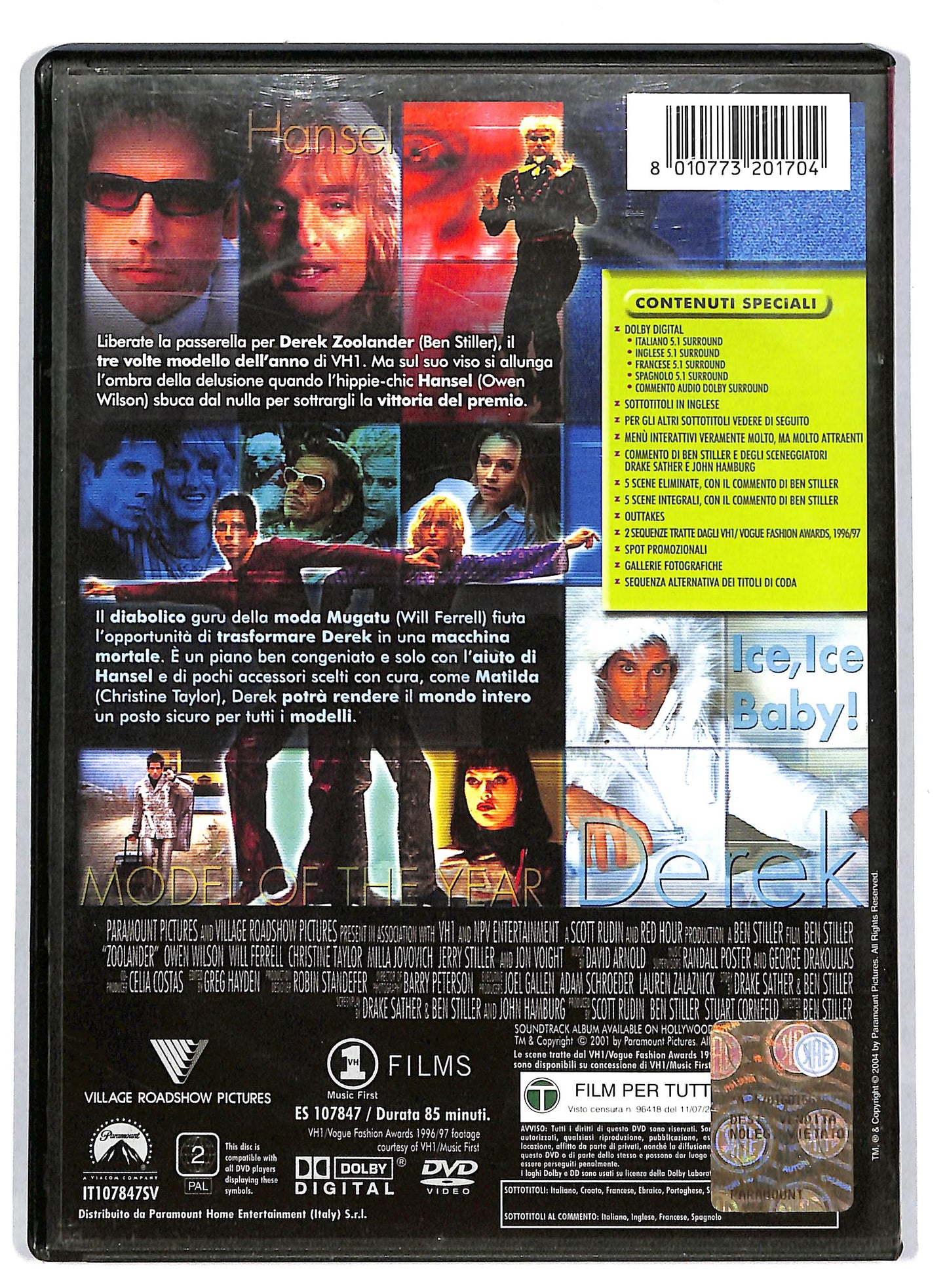 EBOND Zoolander DVD DB597151