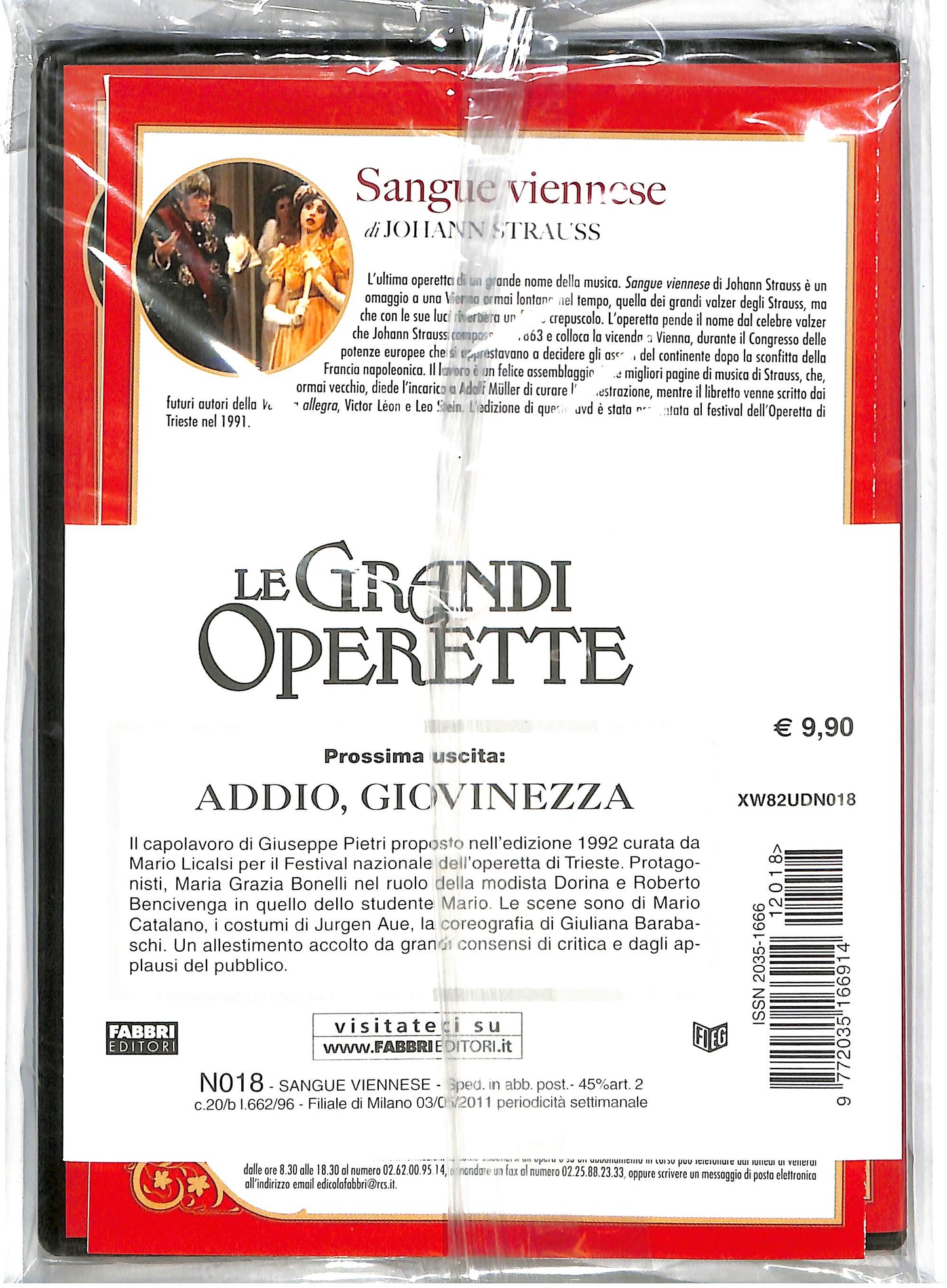 EBOND Sangue viennese - Le grandi operette EDITORIALE DVD DB597305
