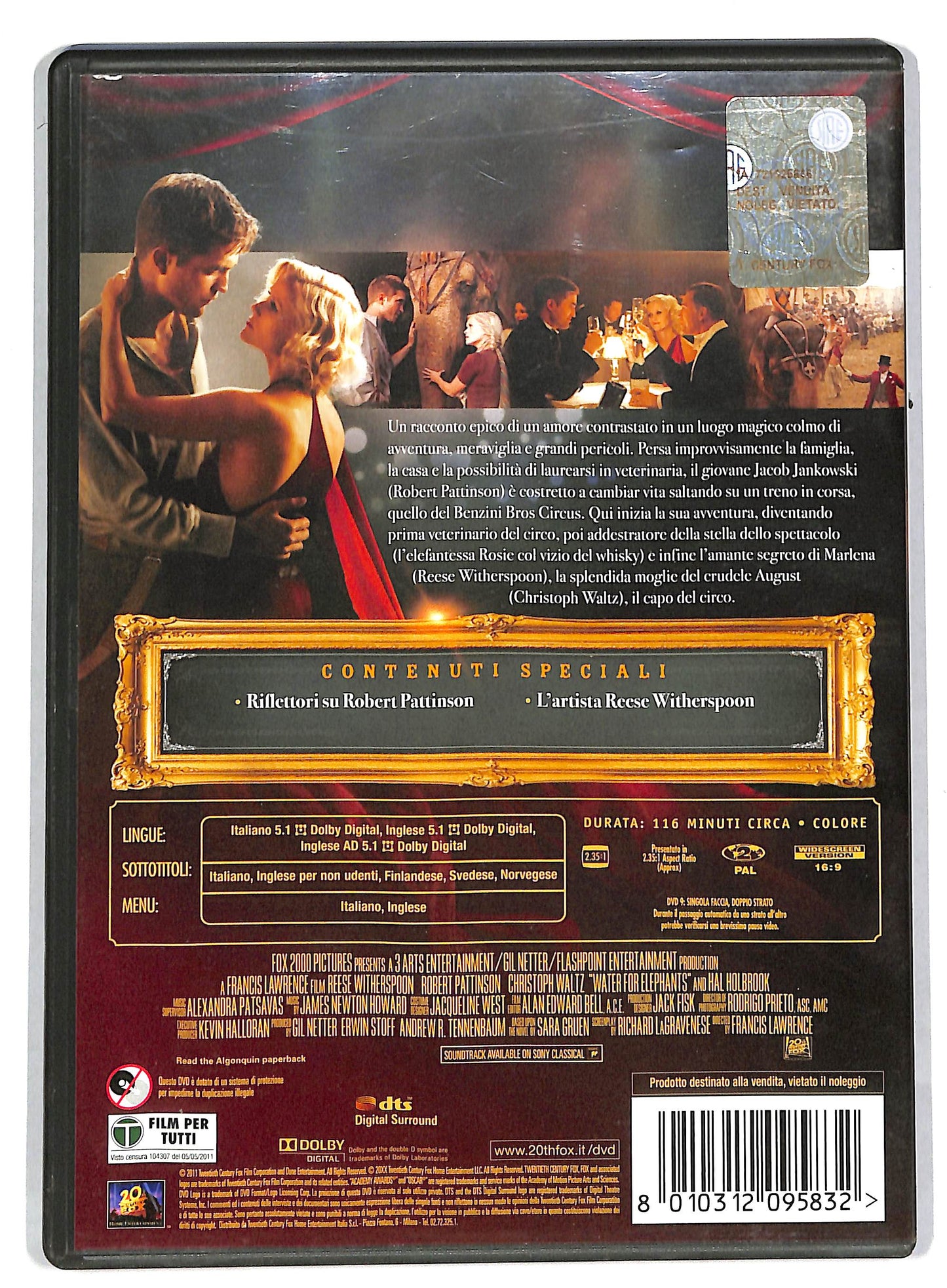 EBOND Come l'acqua per gli elefanti DVD DB597310