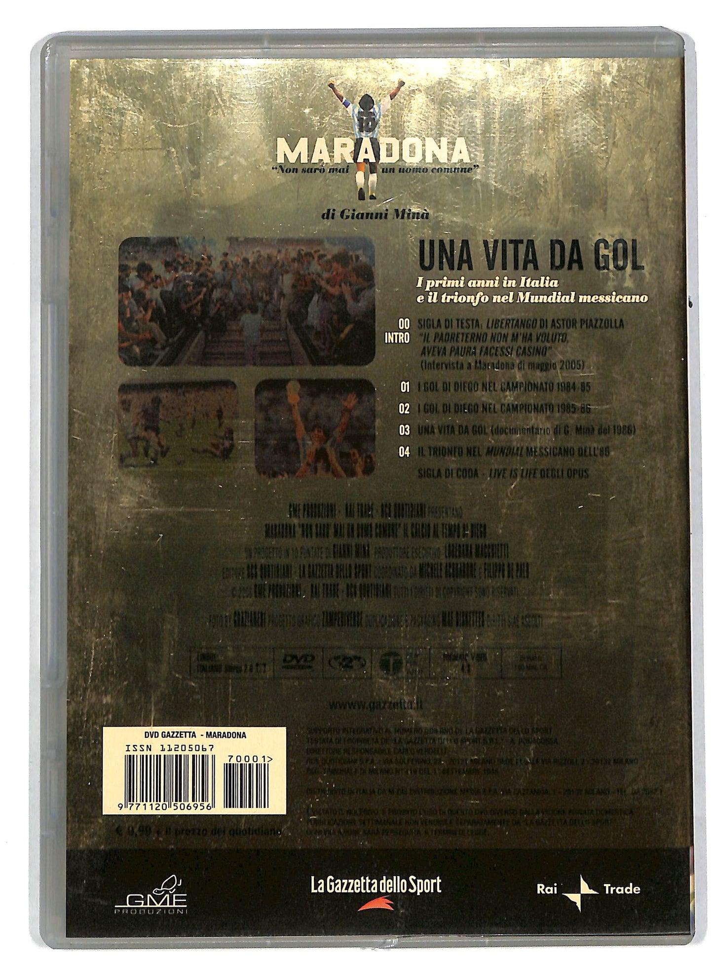 EBOND Una vita da Gol vol.1 EDITORIALE DVD DB597313