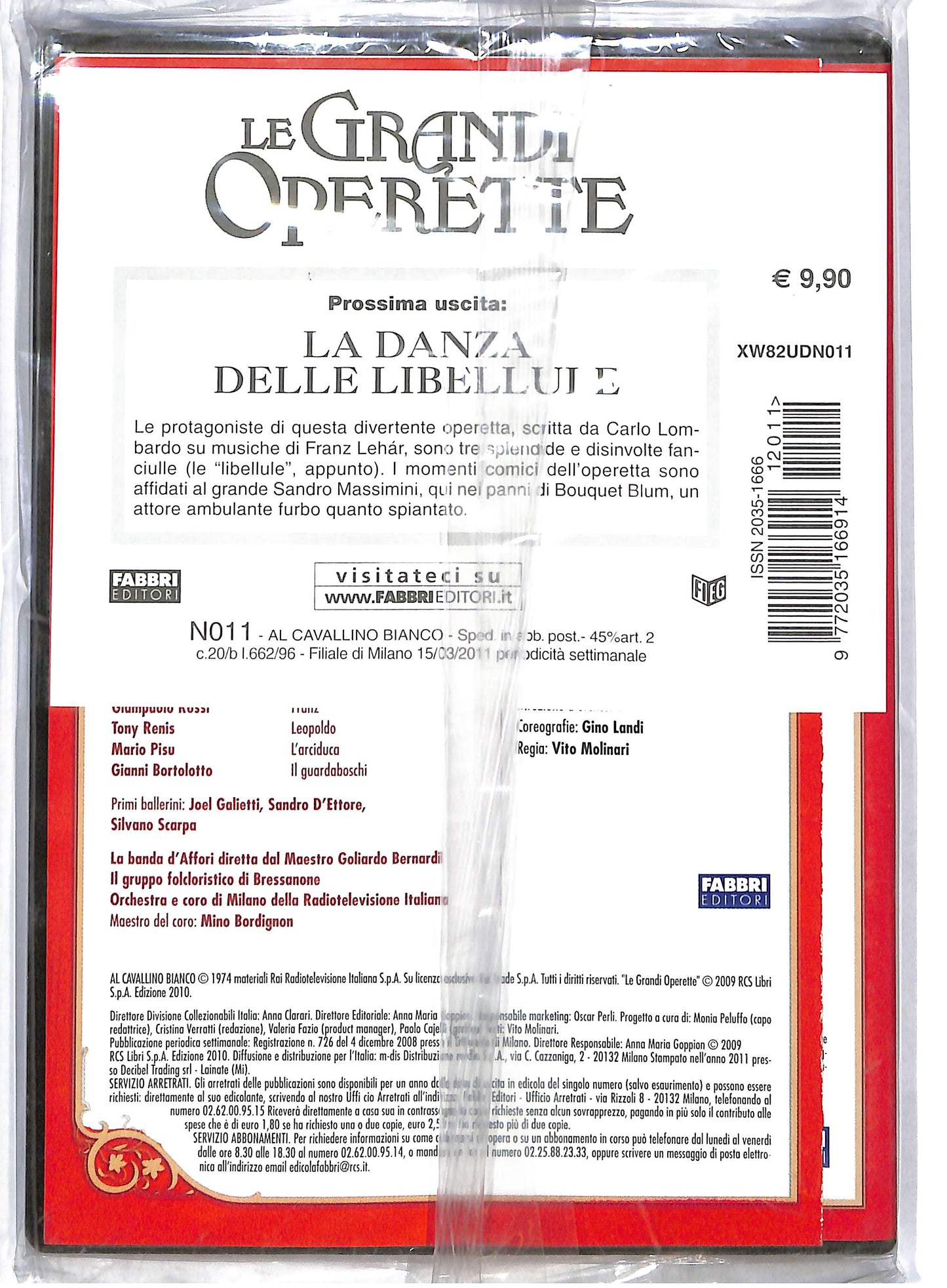 EBOND Le Grandi Operette Al Cavallino Bianco EDITORIALE DVD DB597318