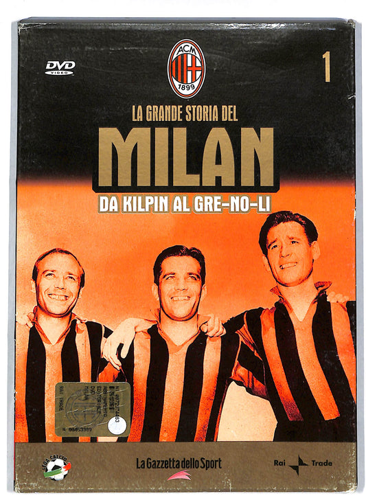 EBOND La grande storia del milan vol 1 - Da kiplin al EDITORIALE DVD DB597332