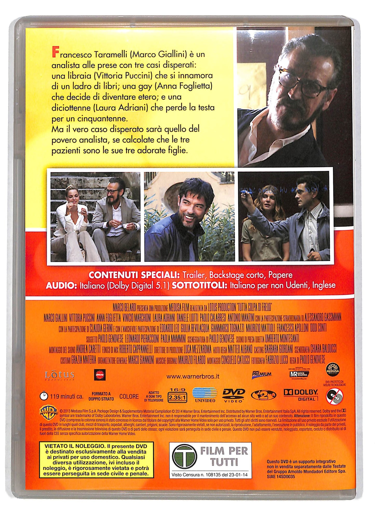 EBOND Tutta colpa di Freud EDITORIALE DVD DB597361