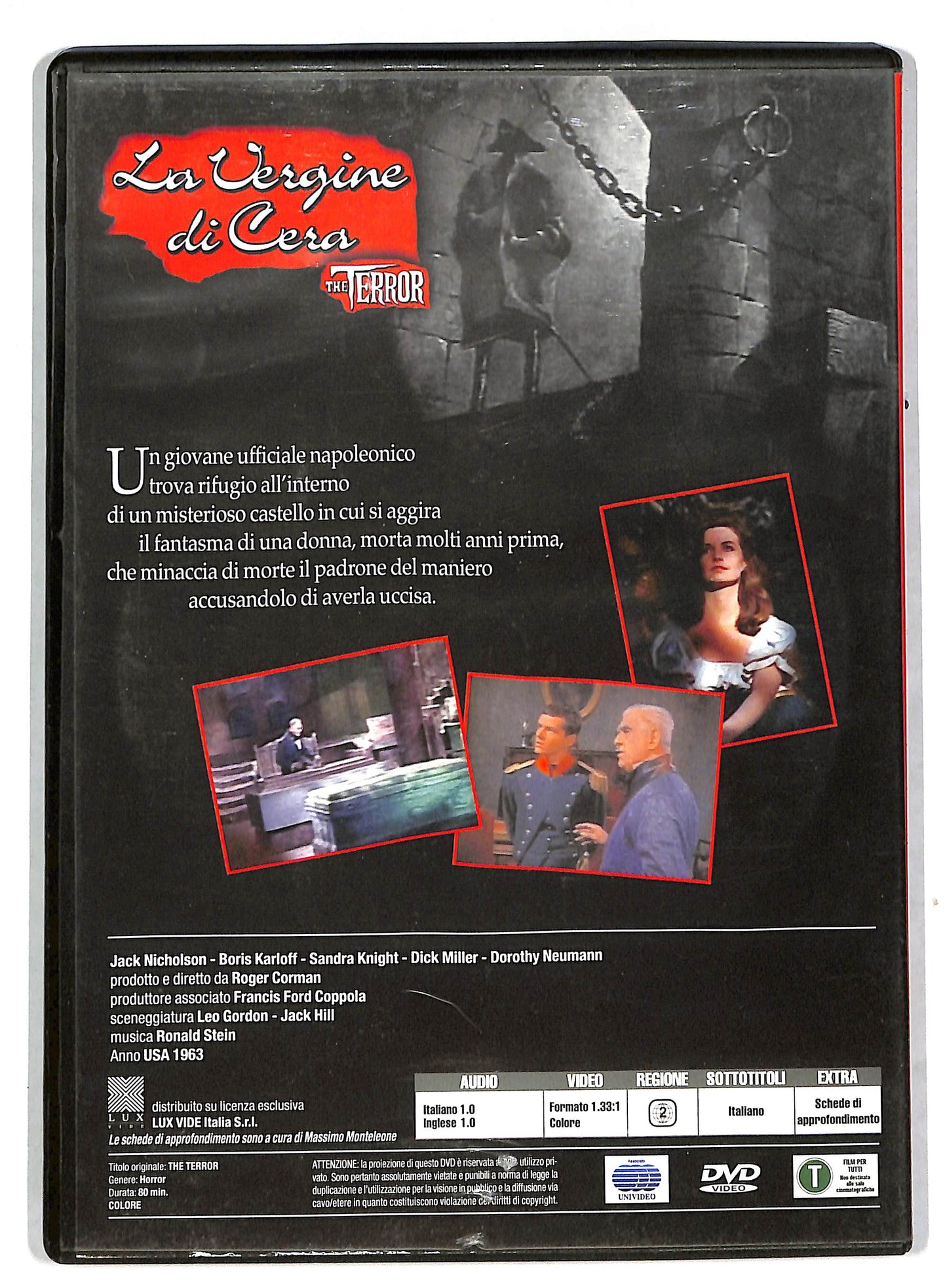EBOND La vergine di cera EDITORIALE DVD DB597868