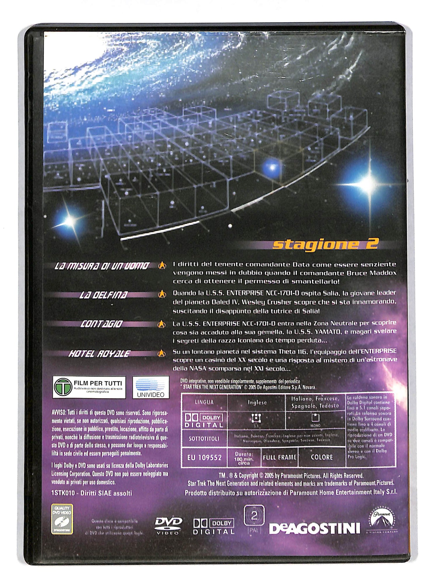 EBOND Star trek the next generation stagione 2 volume 3 EDITORIALE DVD DB597909
