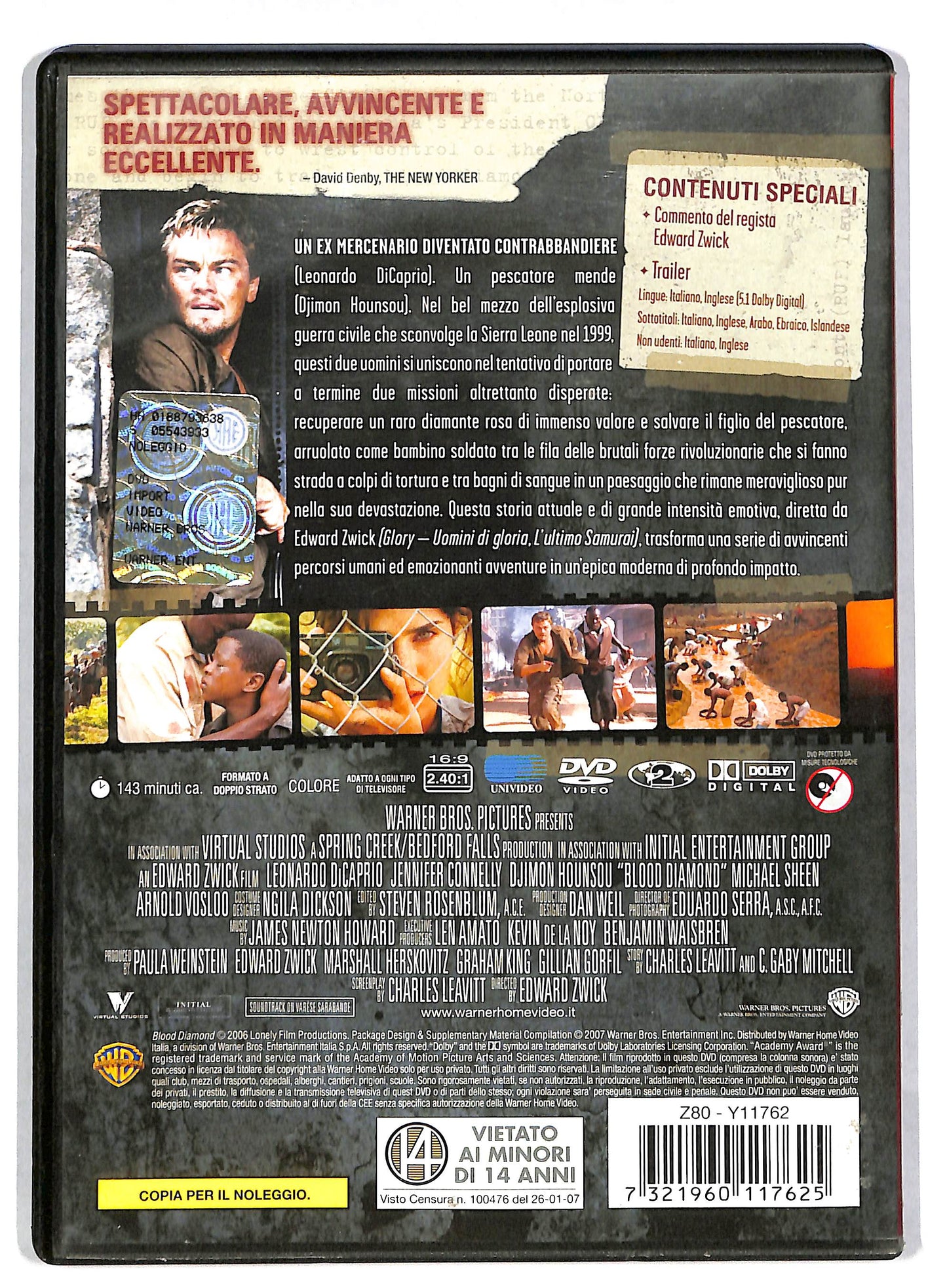 EBOND Blood Diamond - Diamanti di sangue NOLEGGIO DVD DB597912