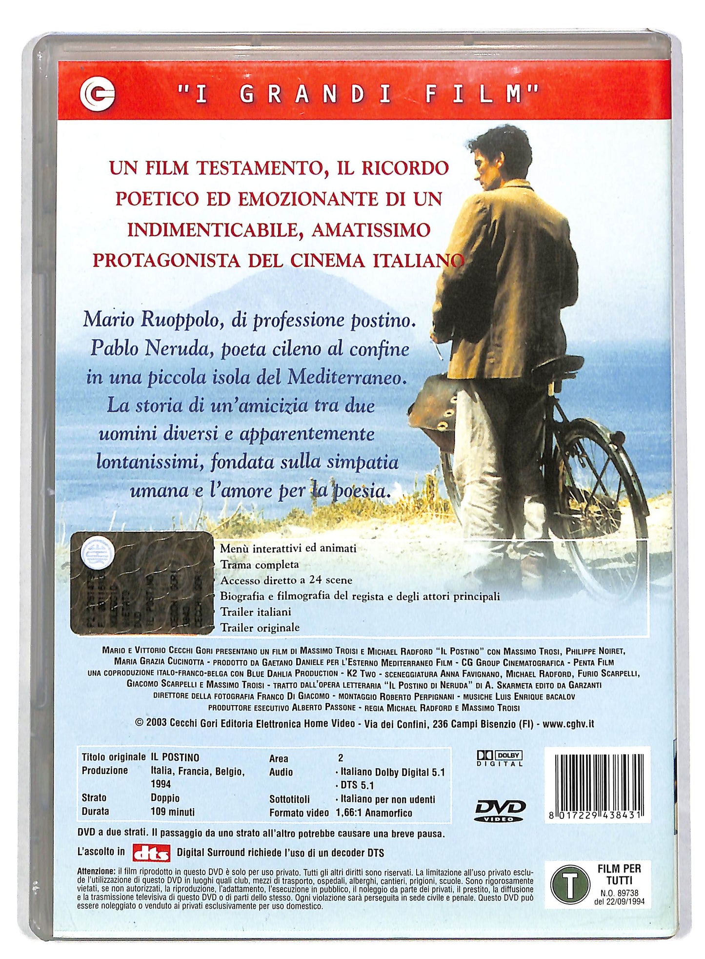 EBOND Il Postino DVD DB597916