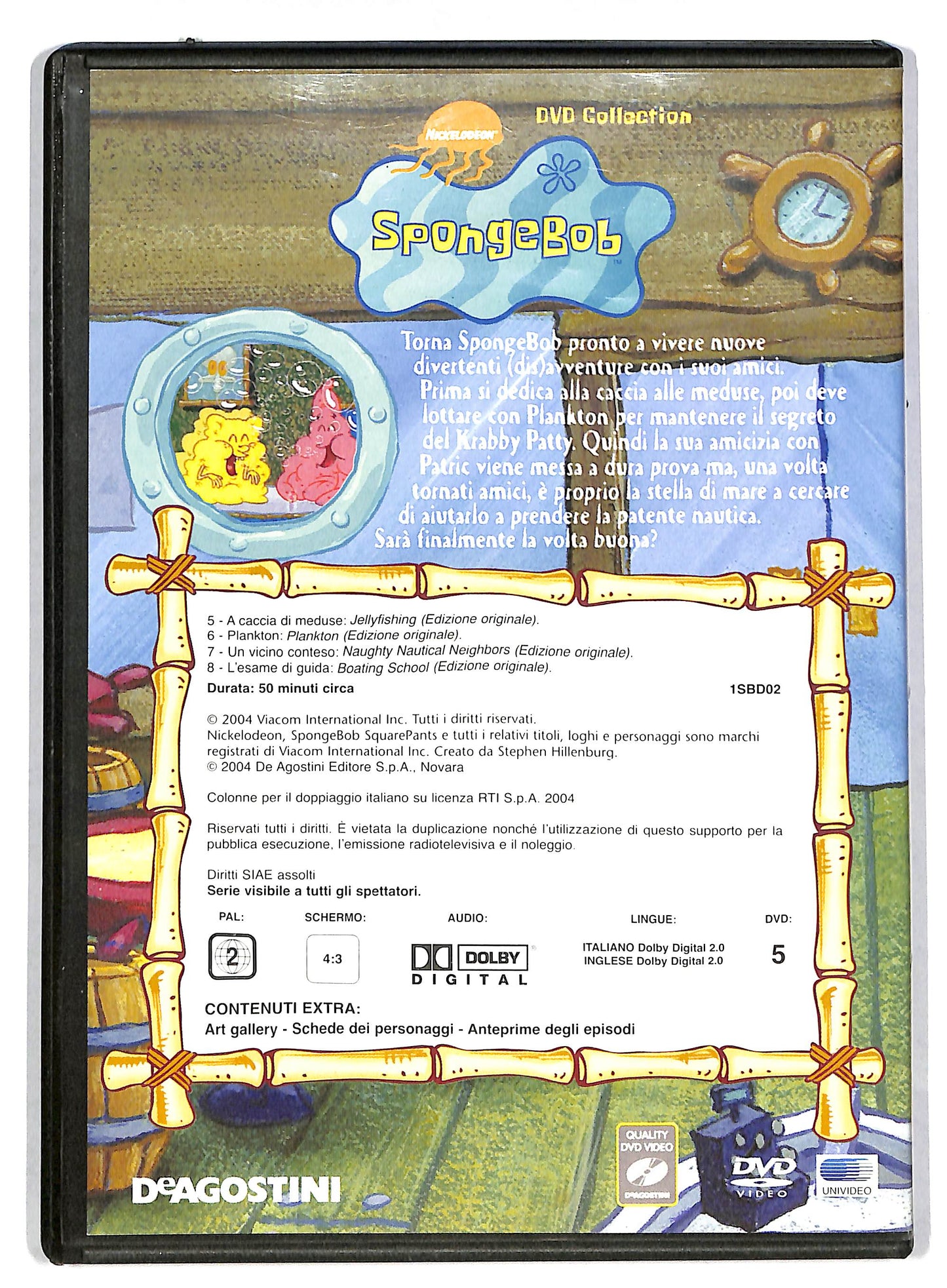 EBOND Spongebob volume 2 EDITORIALE DVD DB597923