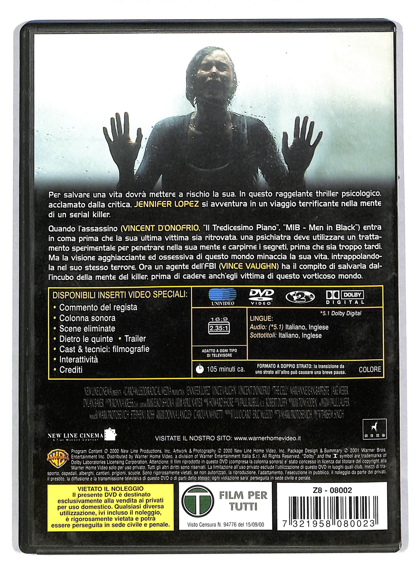 EBOND The Cell - La cellula DVD DB597929