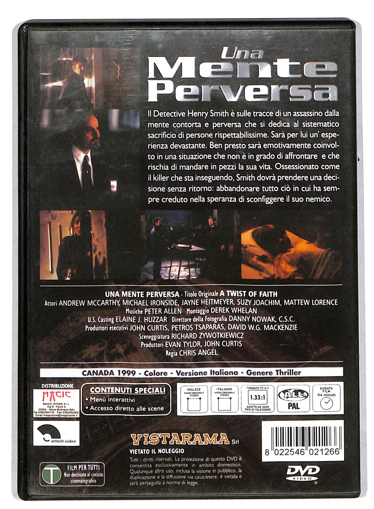 EBOND Una mente perversa DVD DB597930