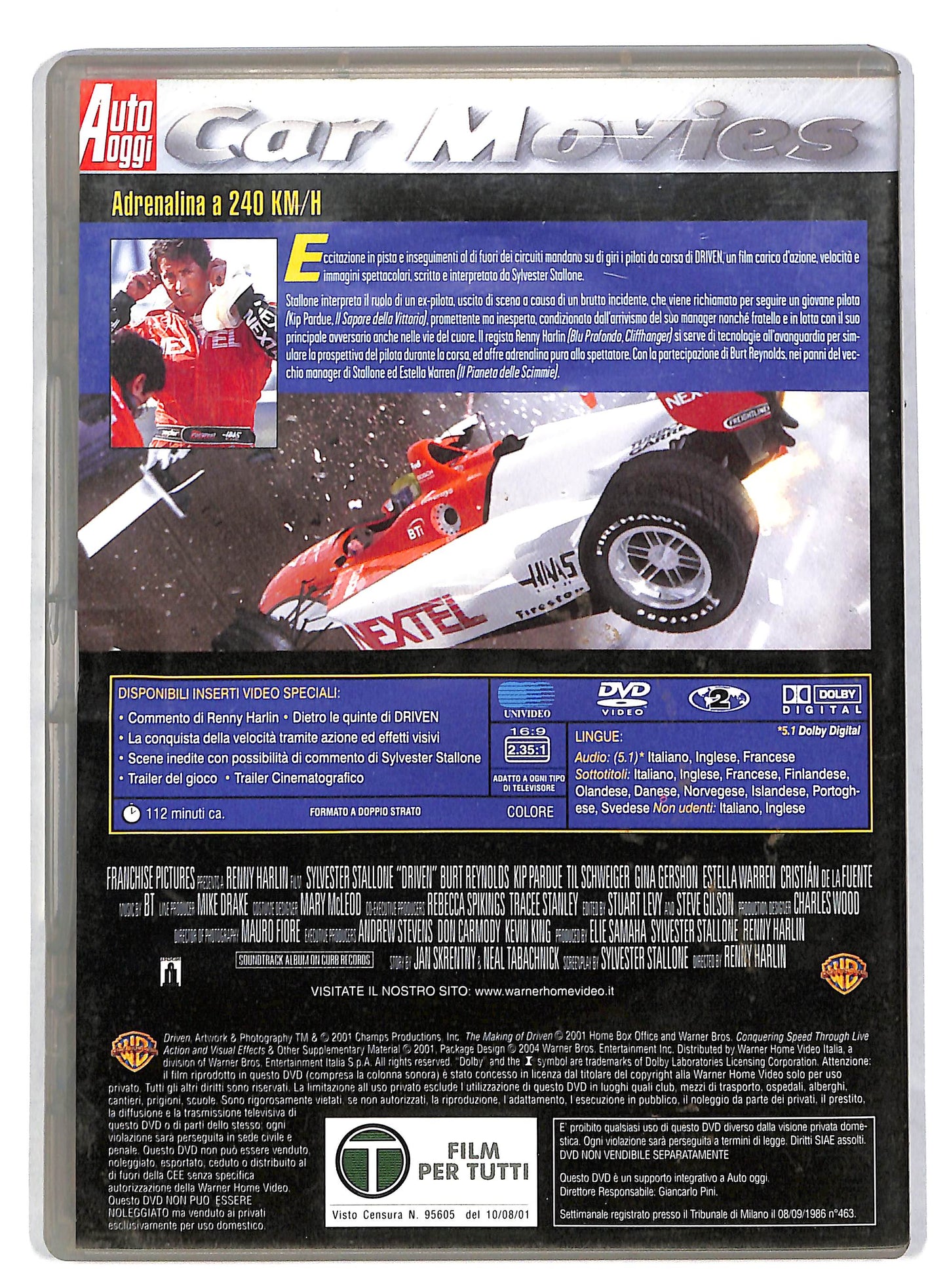 EBOND Driven EDITORIALE DVD DB597936