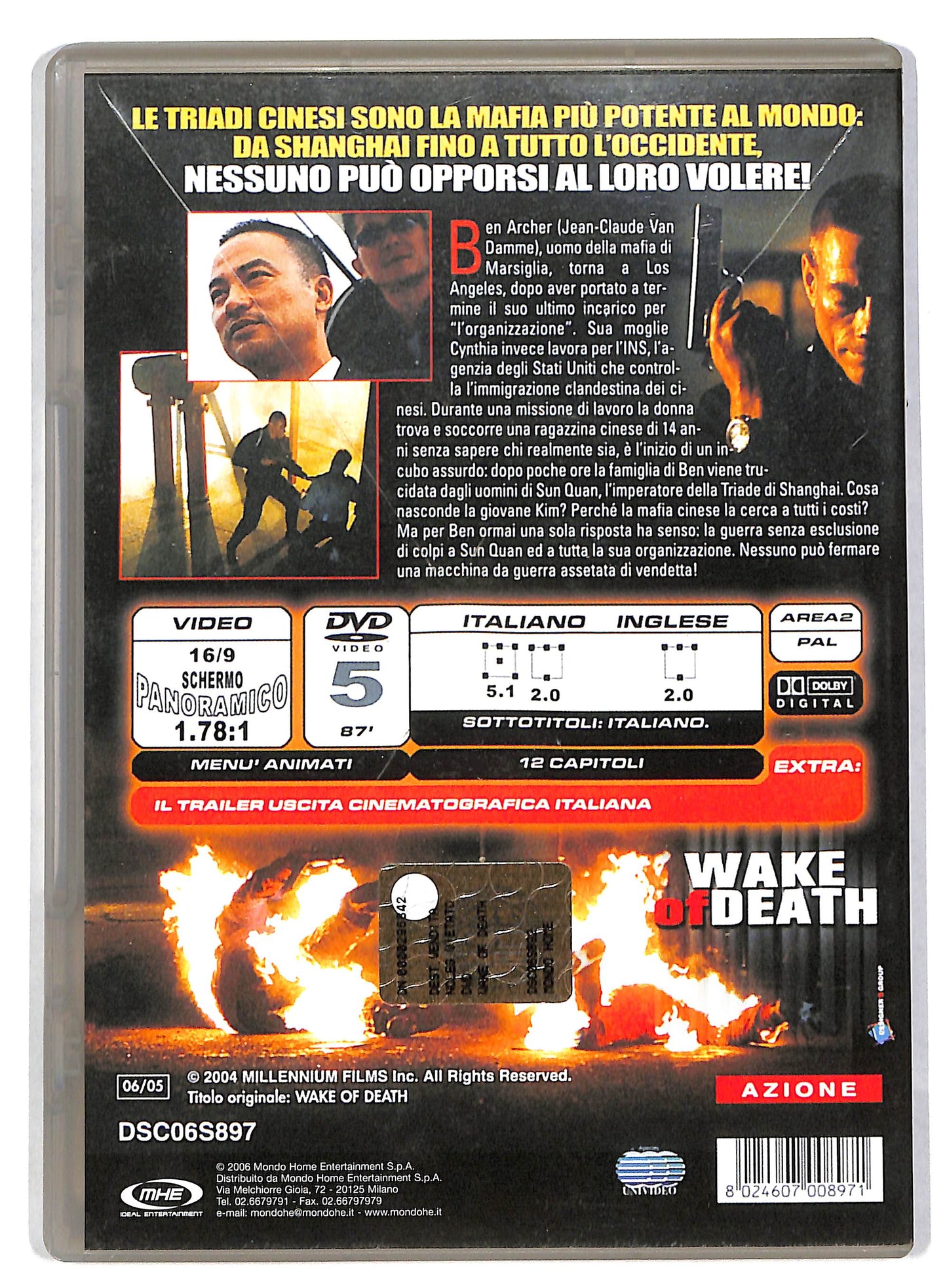 EBOND Wake of death DVD DB597942