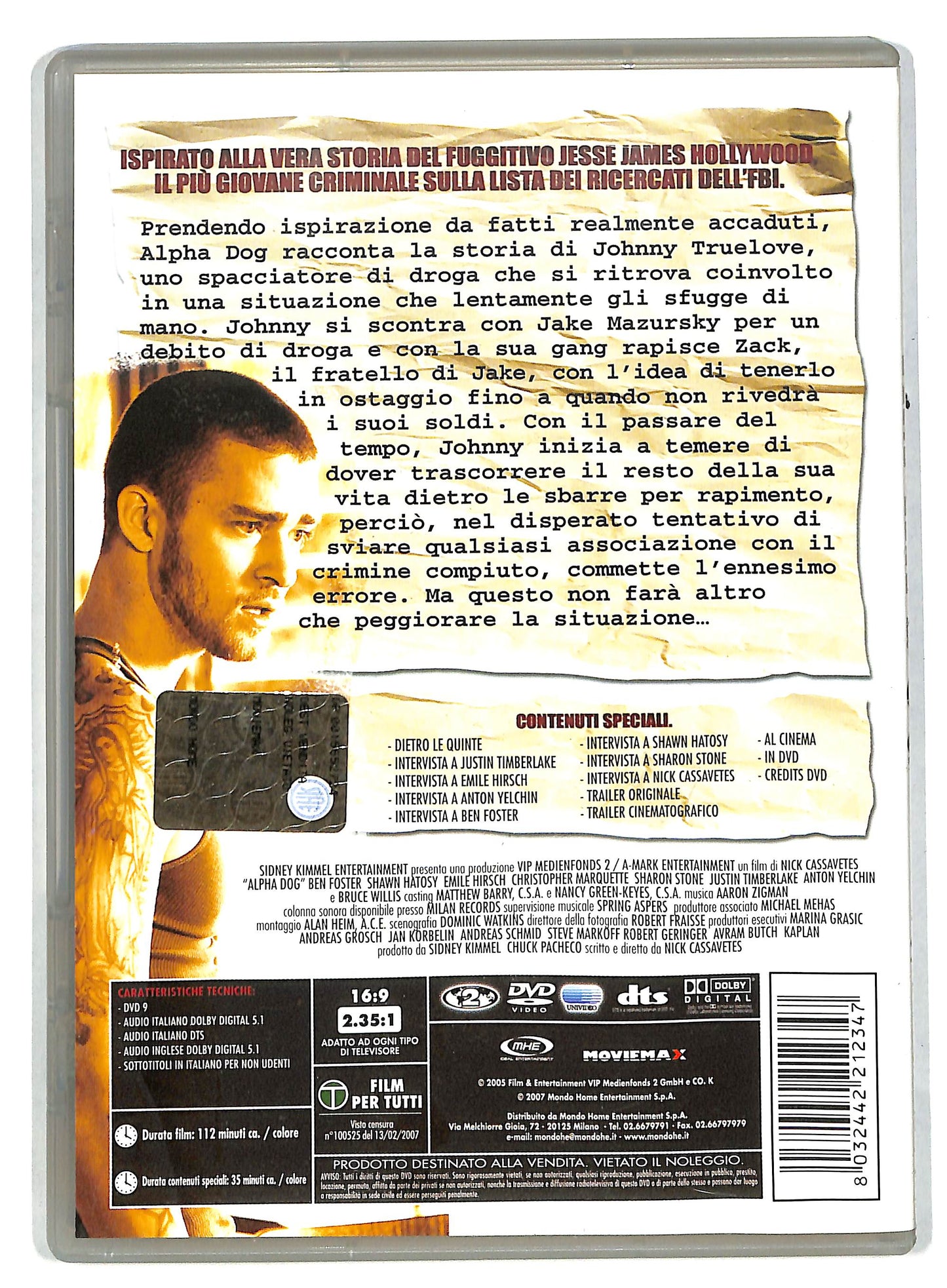 EBOND Alpha Dog DVD DB597963
