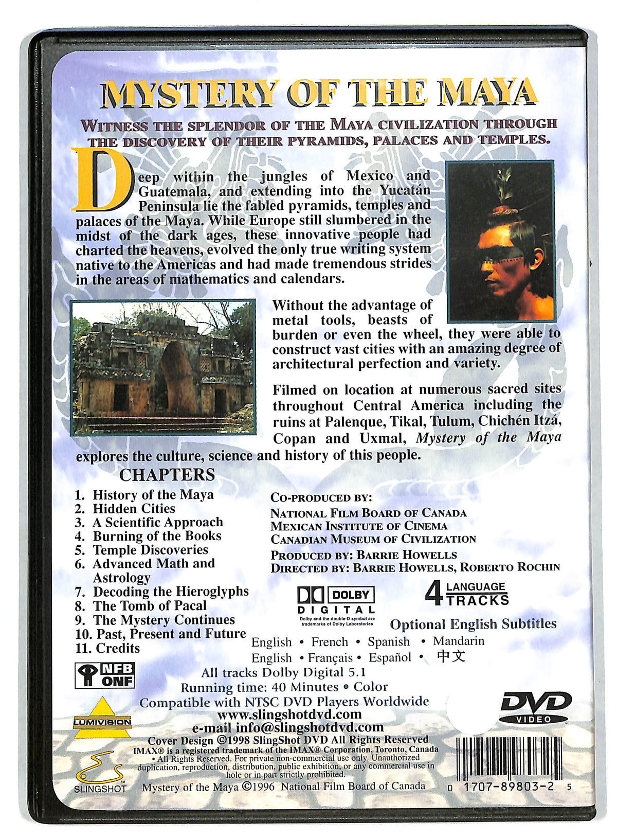 EBOND Mystery of the Maya DVD DB598101