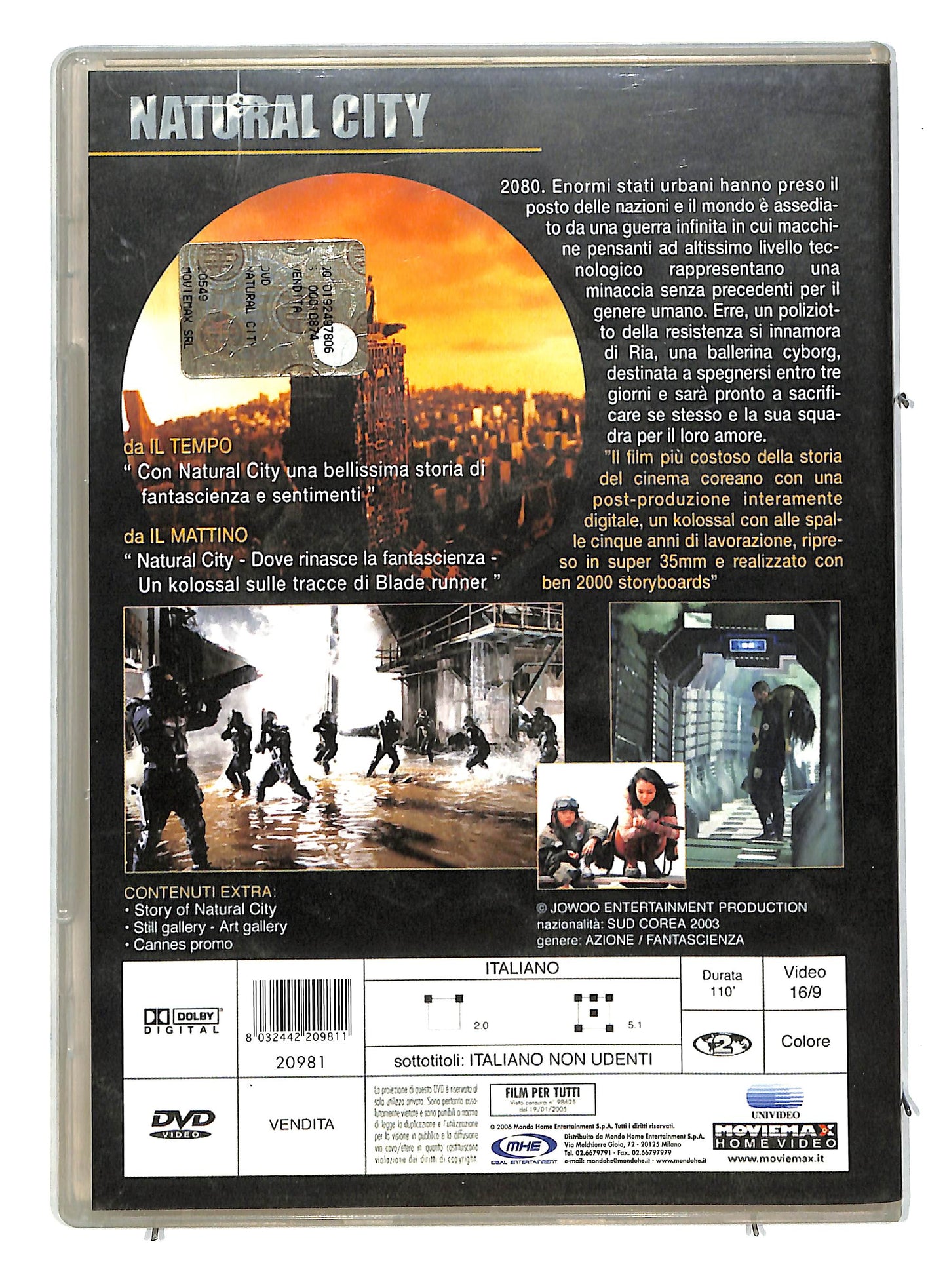EBOND Natural City SLIMCASE DVD DB598109