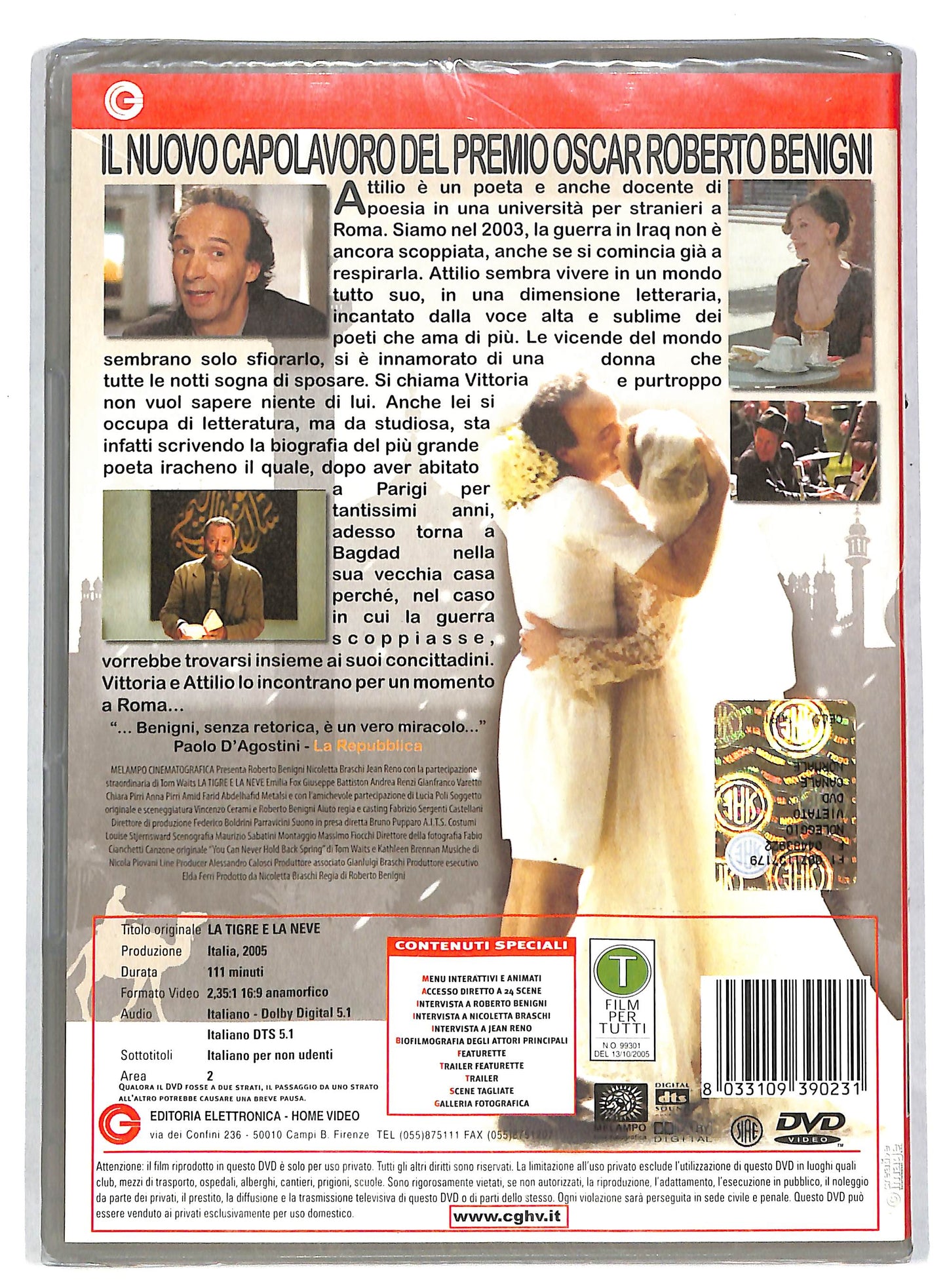 EBOND La tigre e la neve DVD DB598126