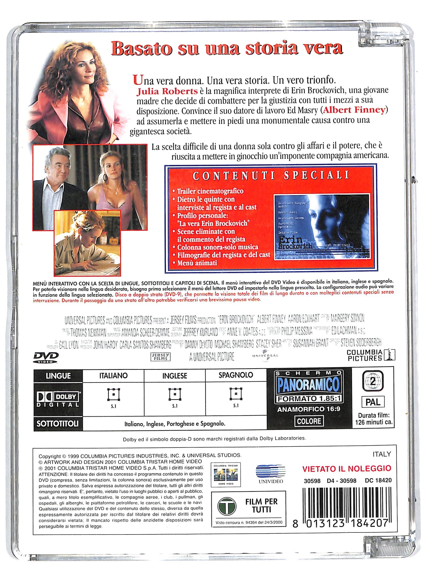 EBOND Erin Brockovich - Forte Come La Verita SJB DVD DB598134