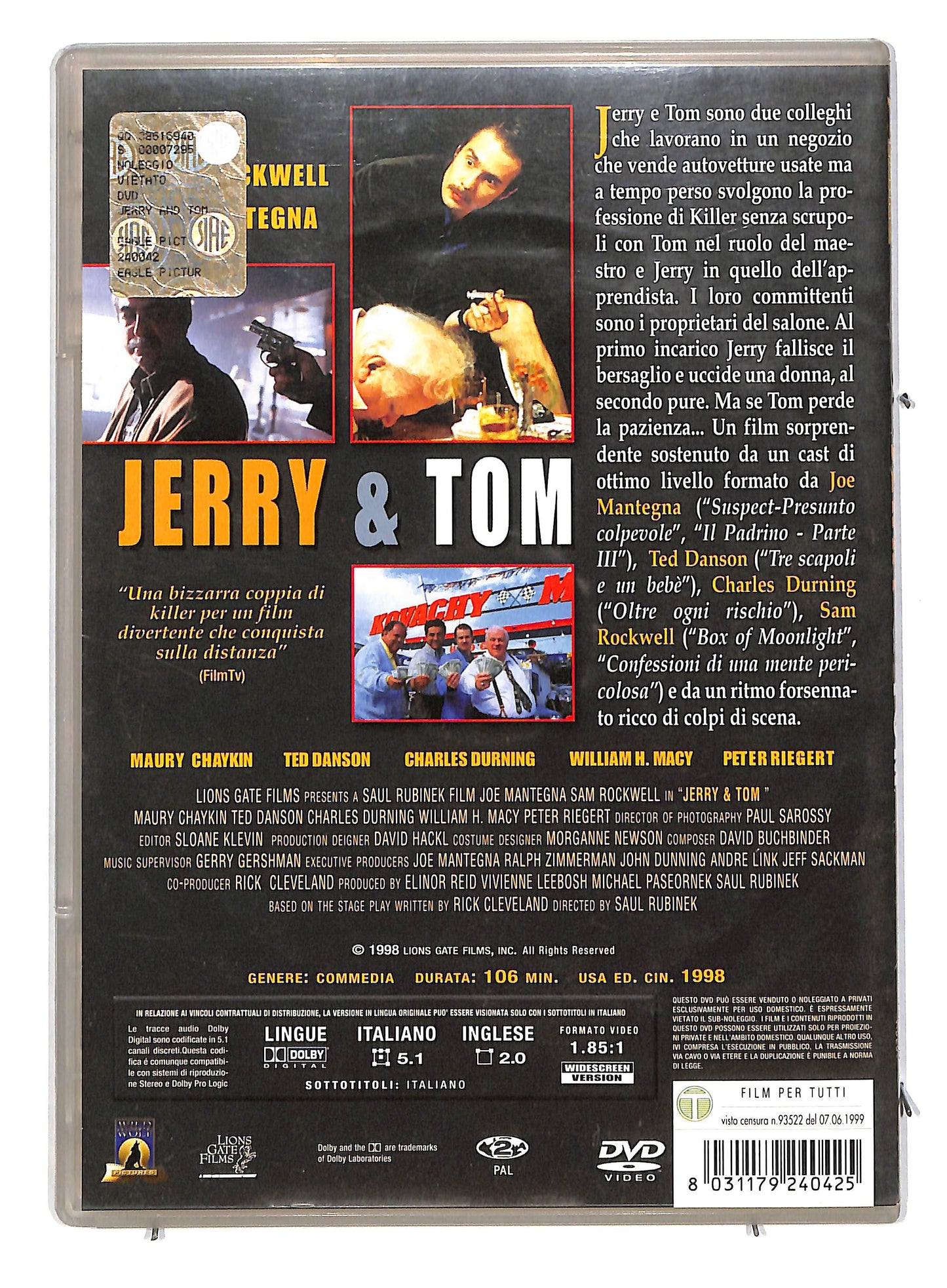 EBOND Jerry e tom SLIMCASE DVD DB598170