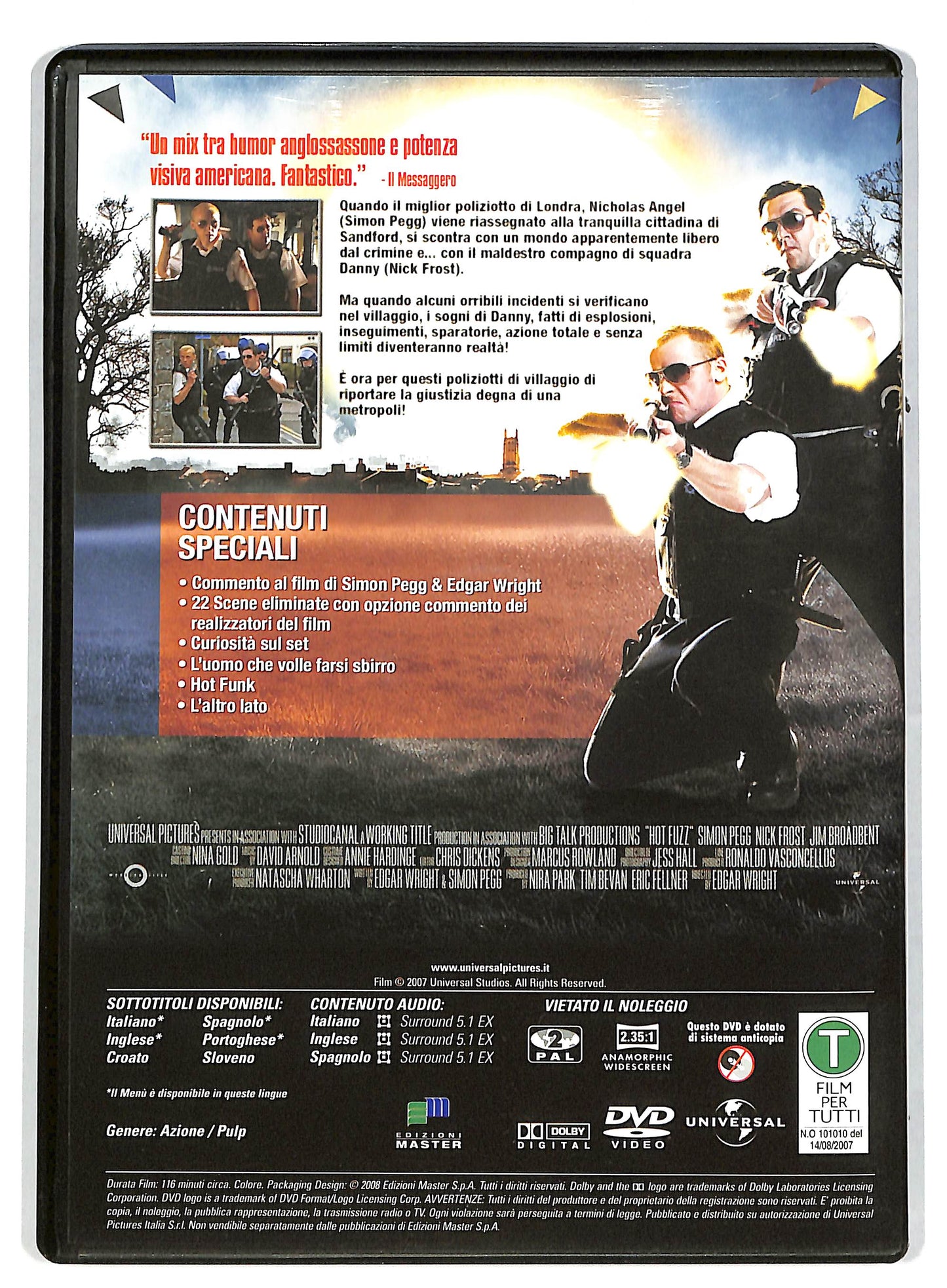 EBOND Hot Fuzz EDITORIALE DVD DB598341