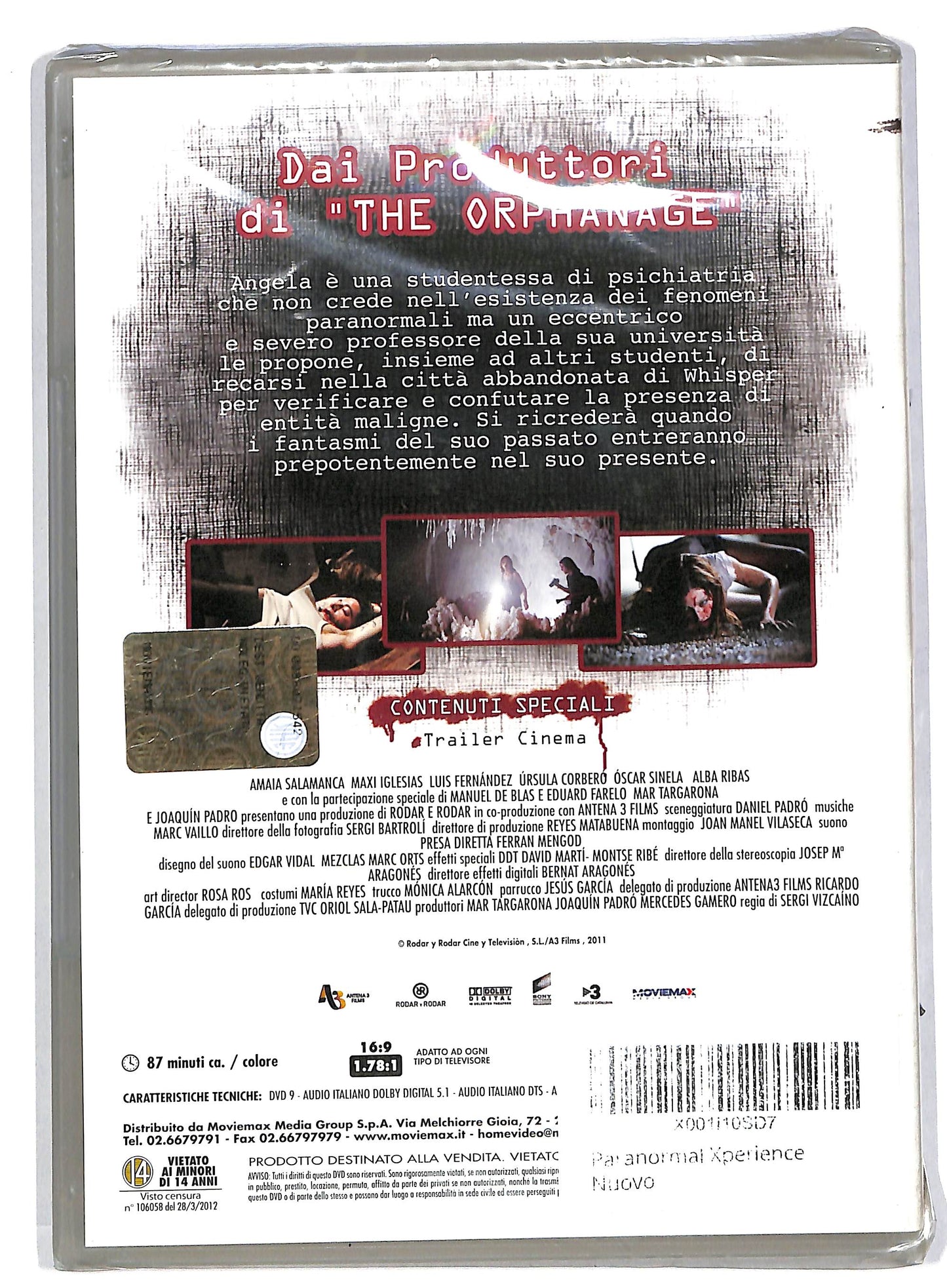 EBOND Paranormal xperience DVD DB598608
