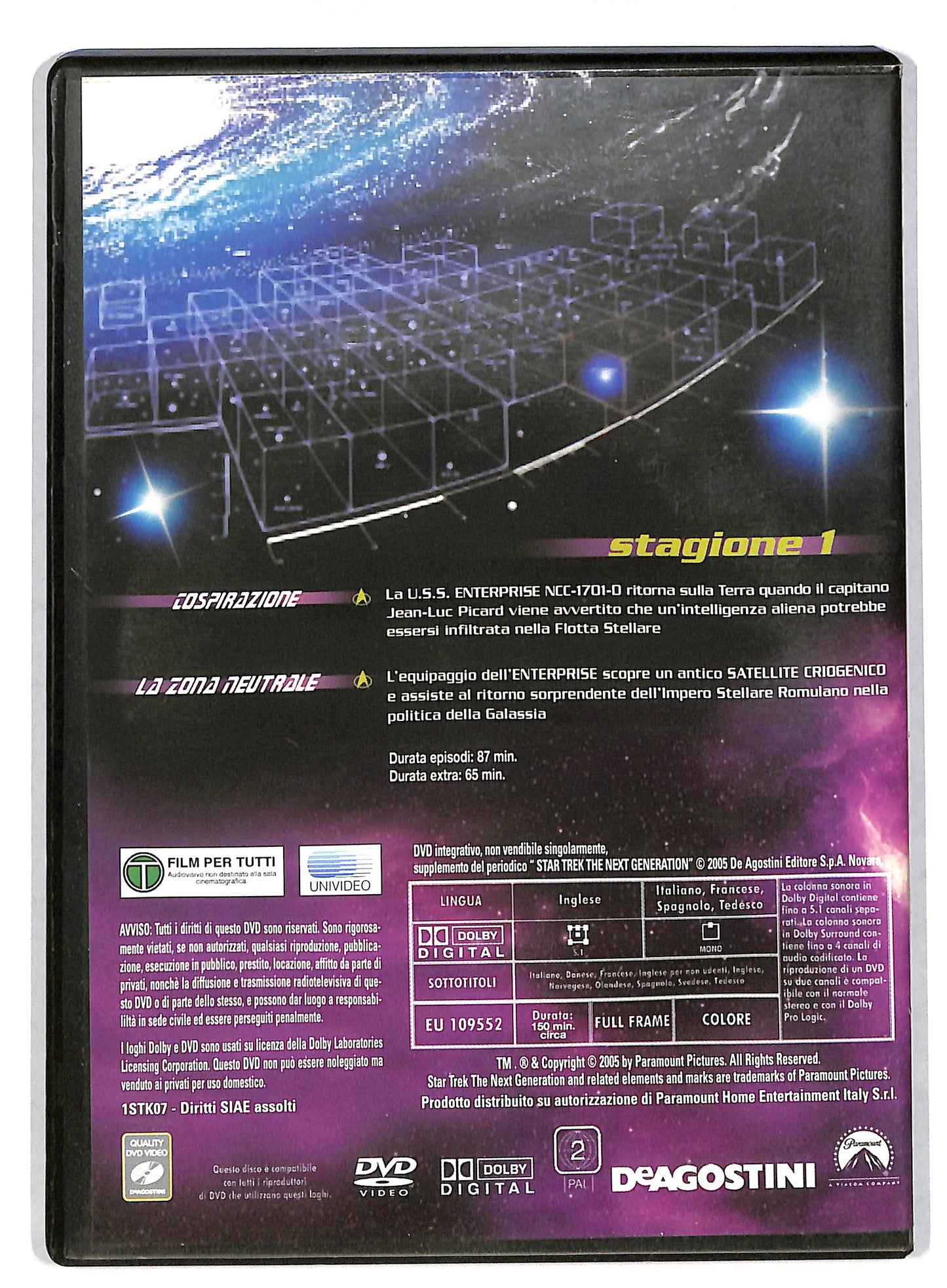 EBOND Star trek the next generation stagione 1 vol 7 EDITORIALE DVD DB599109