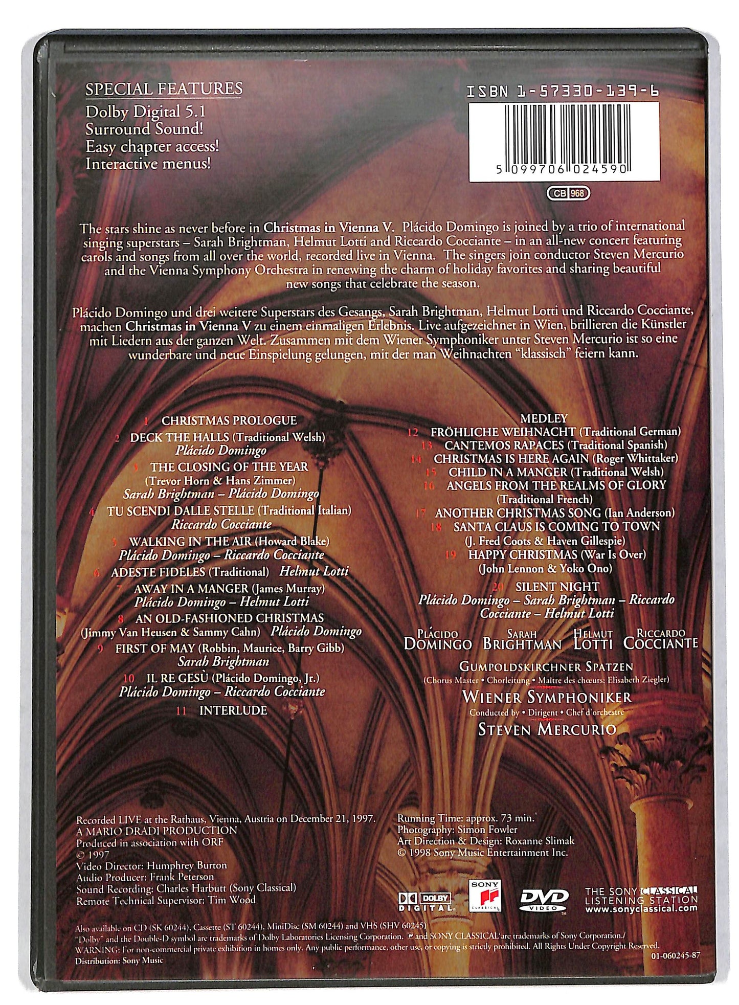 EBOND Christmas in Vienna V DVD DB599130