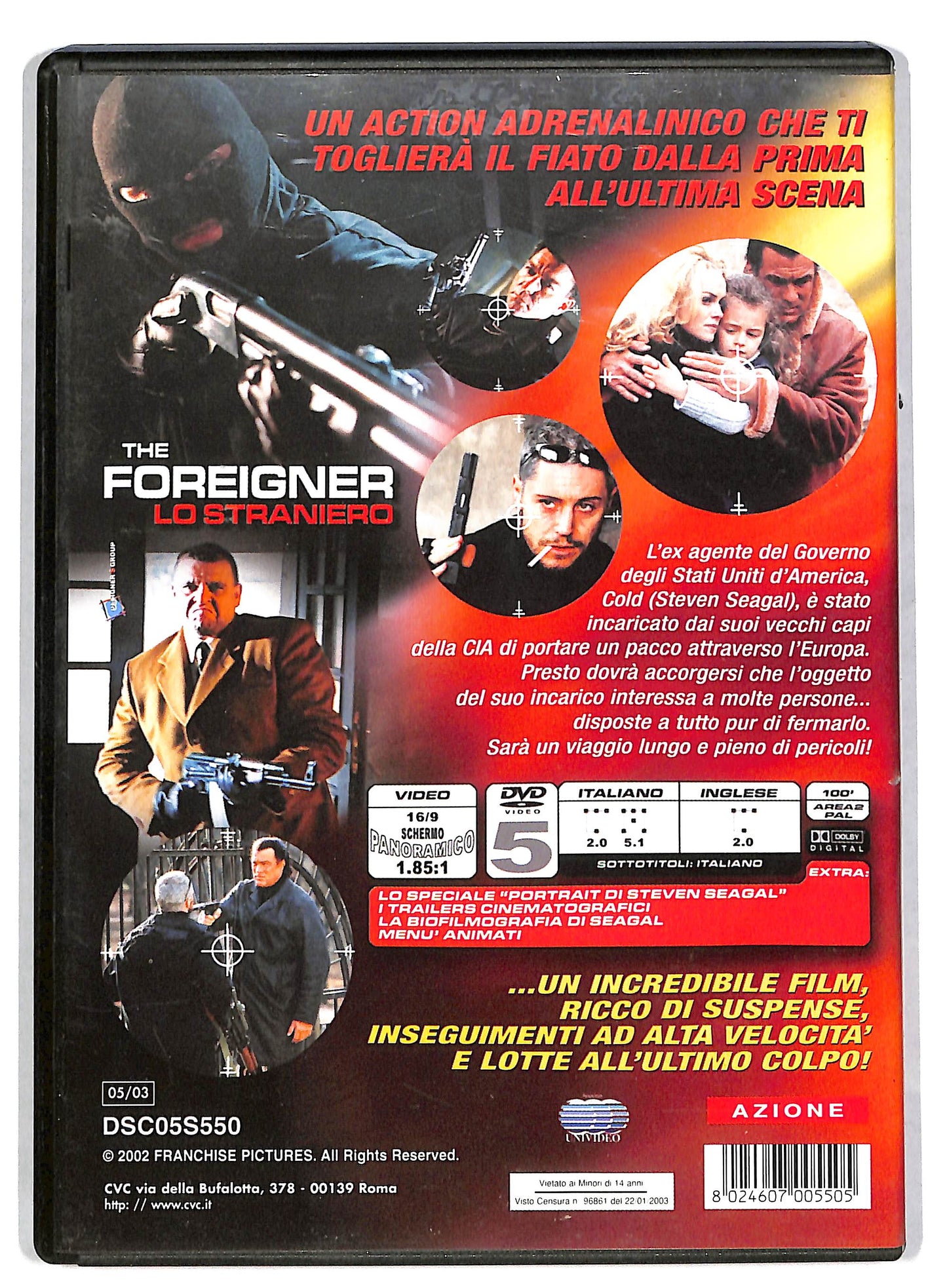 EBOND The Foreigner - Lo straniero DVD DB599410